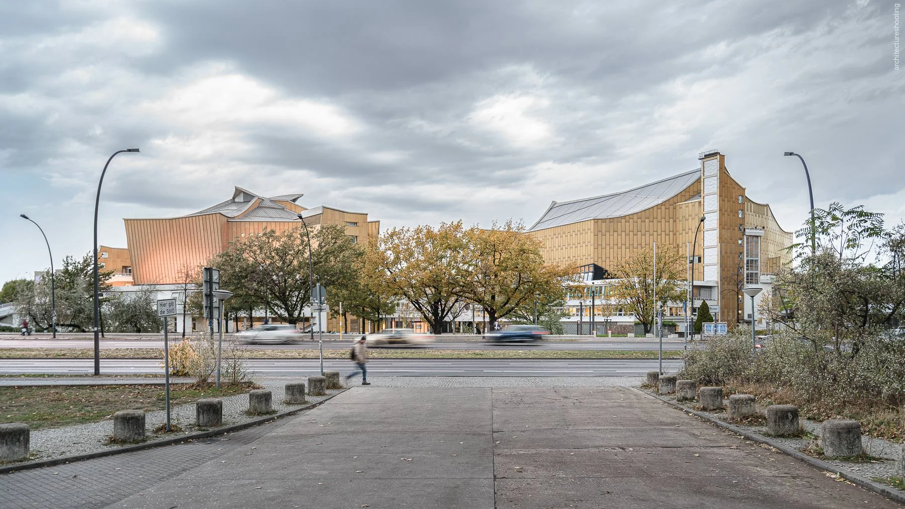 Kammermusiksaal der Berliner Philharmonie und Philharmonie, Berlin - Edgar Wisniewski nach Skizzen von Hans Scharoun, 1987 und Hans Scharoun, 1961