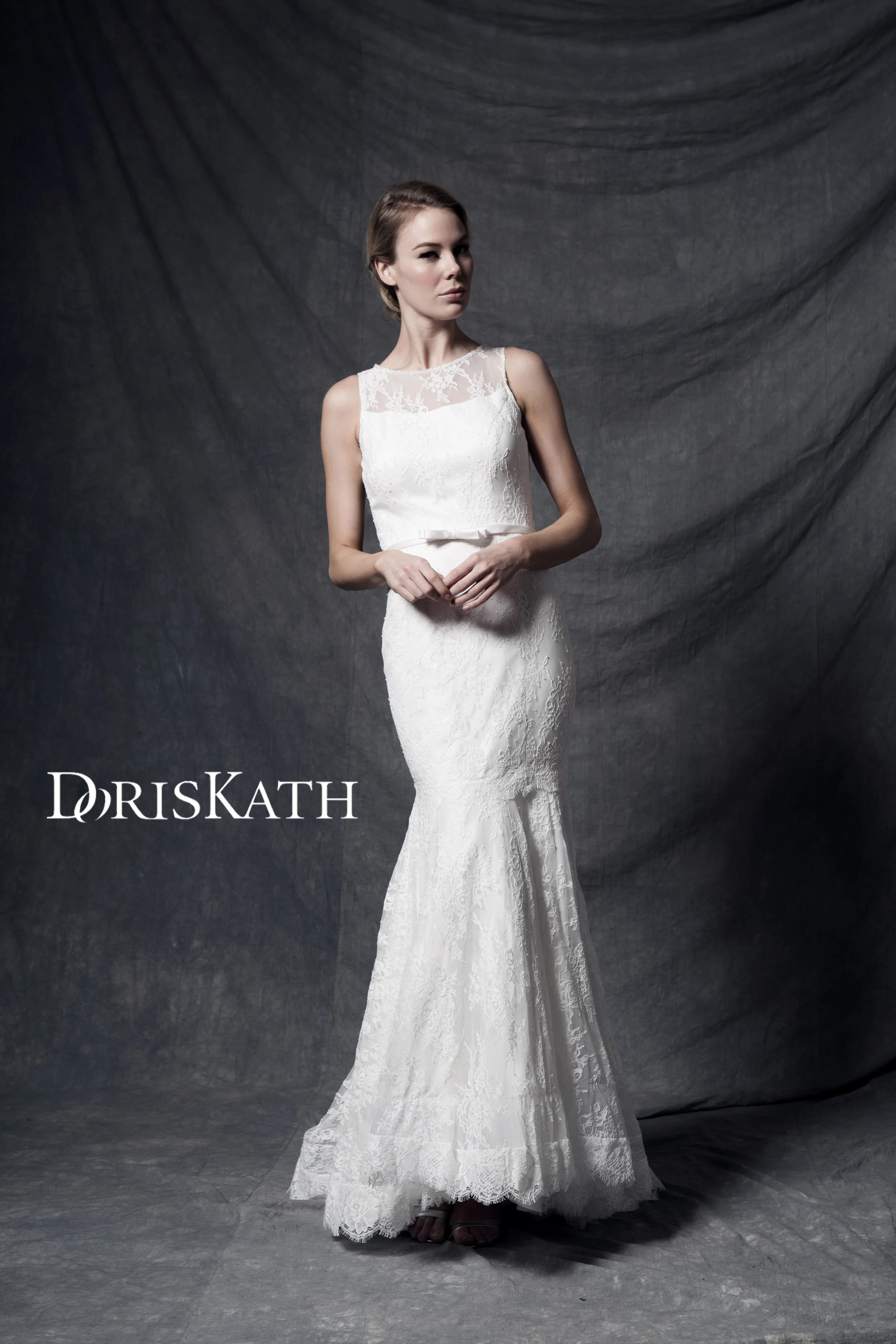 Dress designed by designer Doris Kath