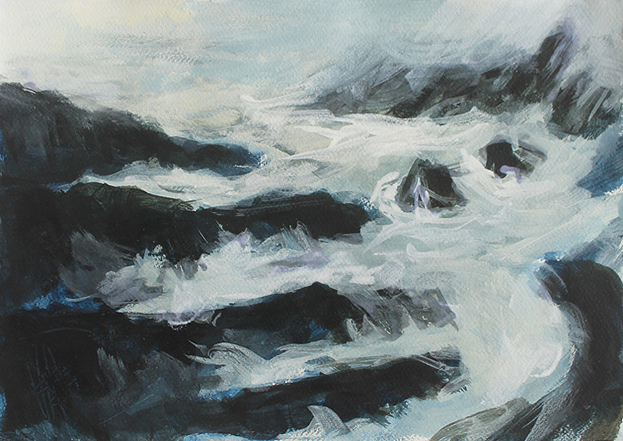 The Never Silent Ocean, St Ives; Spring Gales