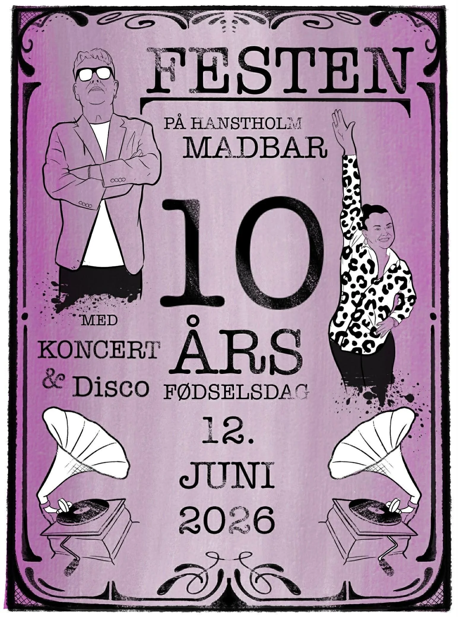 FESTEN - Madbaren´s 10 års Fødselsdag