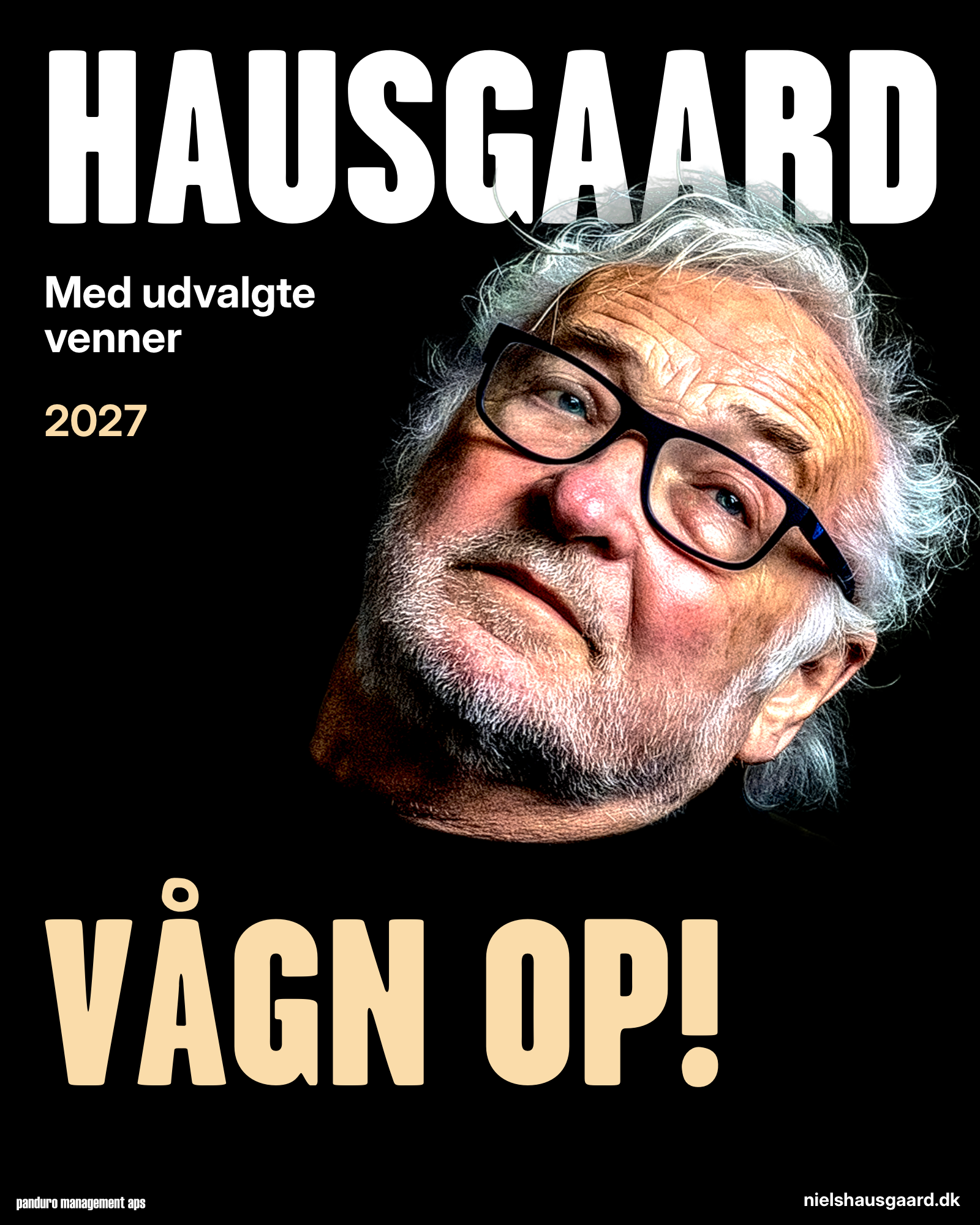 UDSOLGT - Hausgaard  "VÅGN OP" (Billet salget starter fredag d 9 okt kl 10.00)