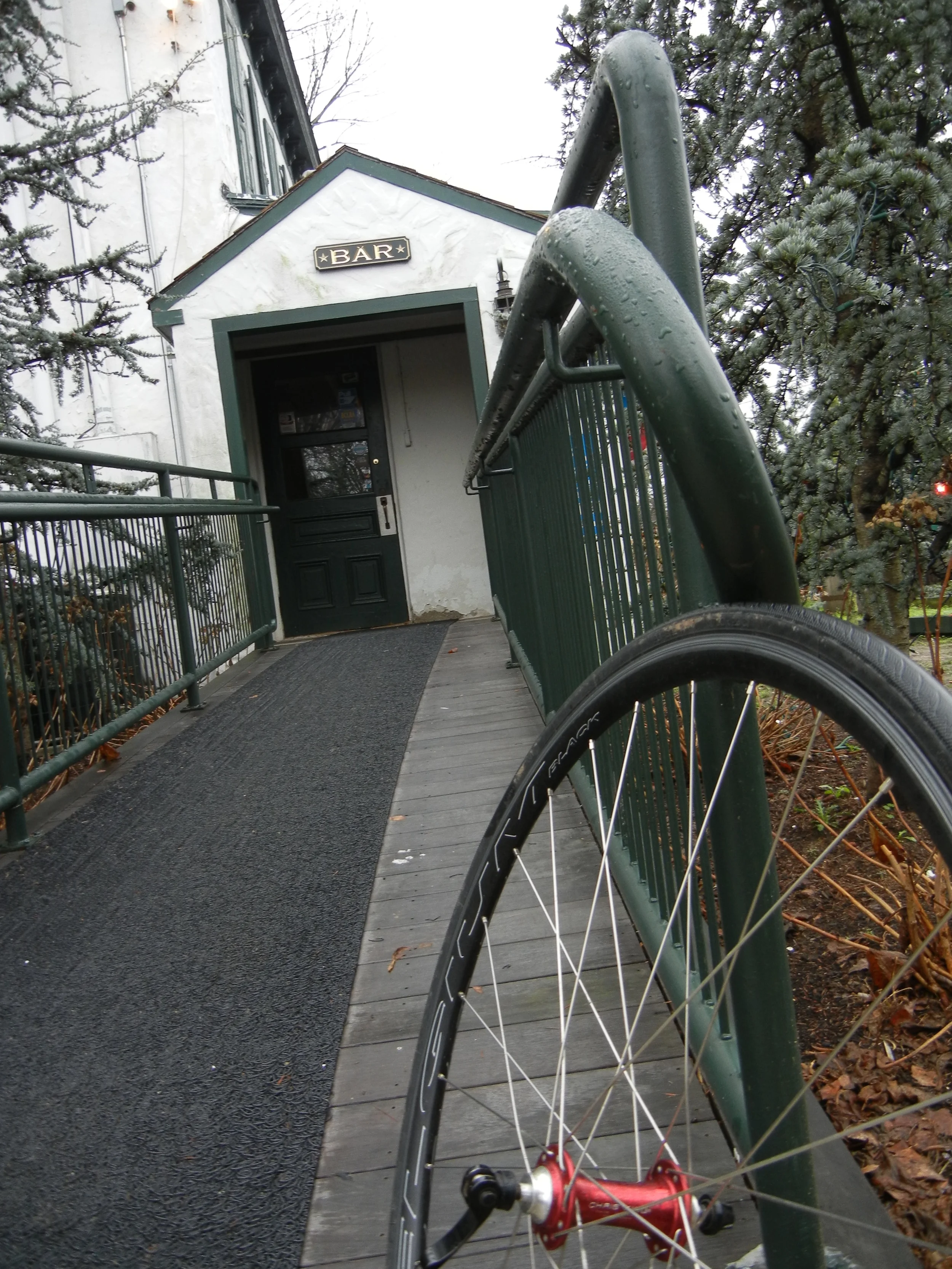 Fairly certain there are worse places to have a puncture.