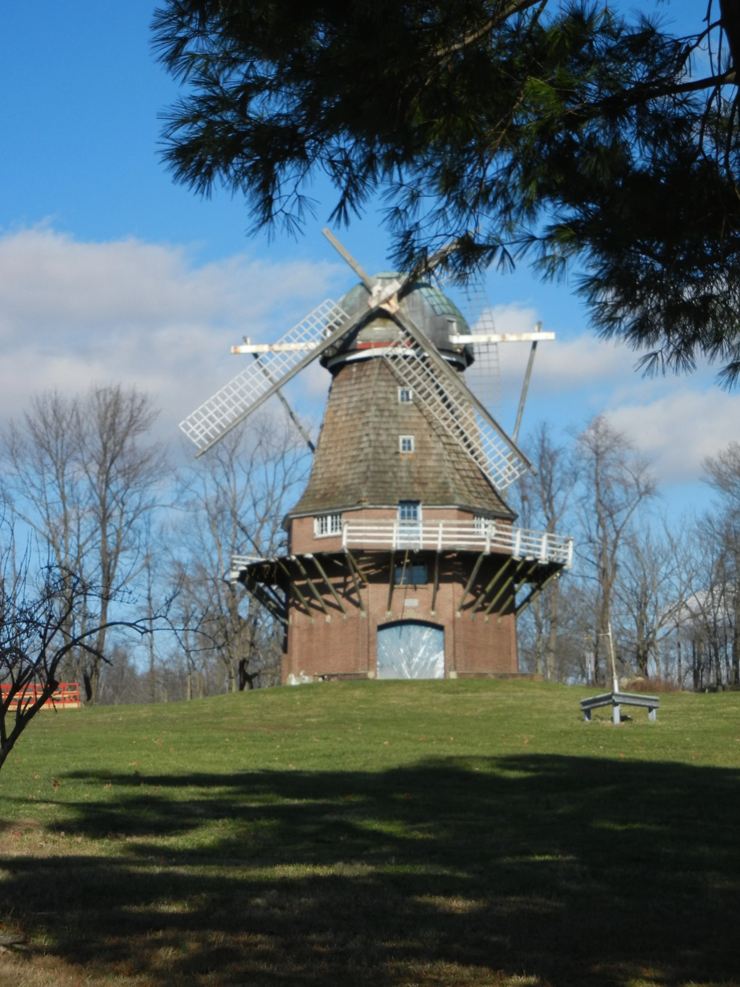 According to several sources, the windmill was damaged in 2007 and has been neglected since.