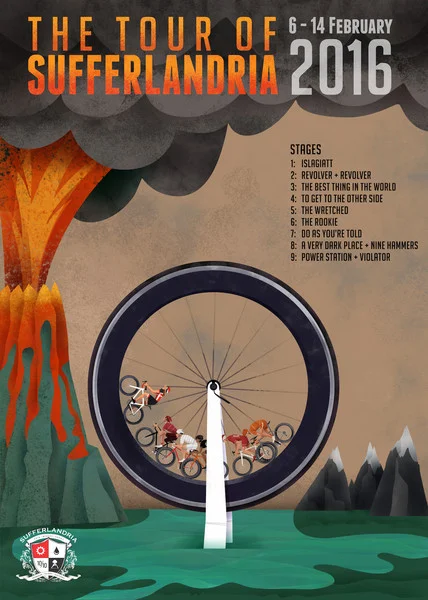 Events: Tour of Sufferlandia (February 6 – 14)