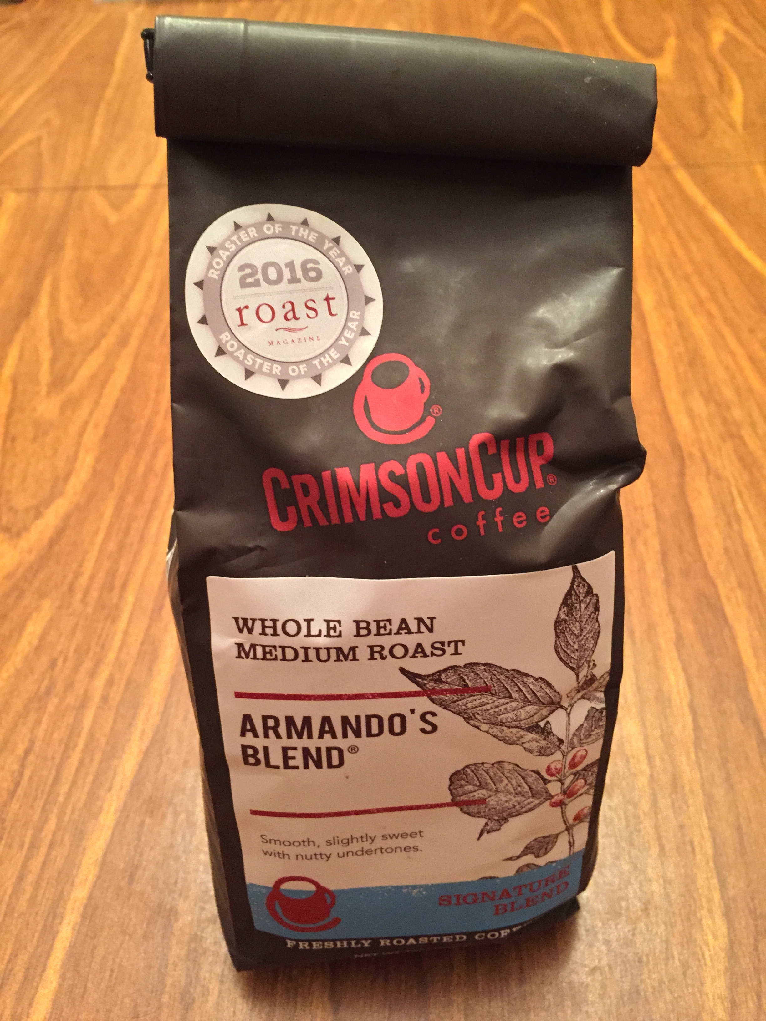 The Crimson Cup medium roast is the bean of choice at Java Joint. It'll give you Chuck Yeager power for your next bike ride.