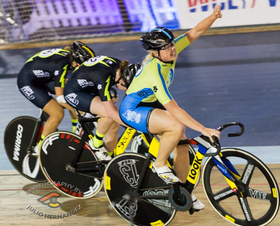World Cycling League win in March 2016.