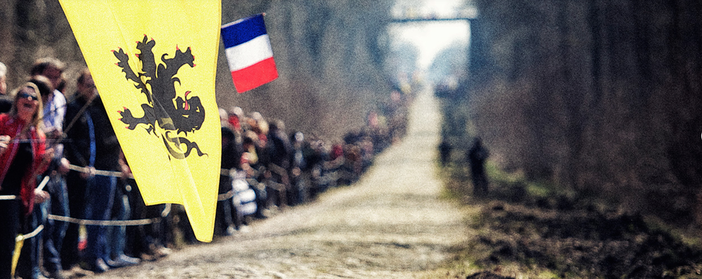This is probably what I would see: Not Cancellara in front of me, but his blurry silhouette two miles up the road. (Photo from the Trek Travel page.)