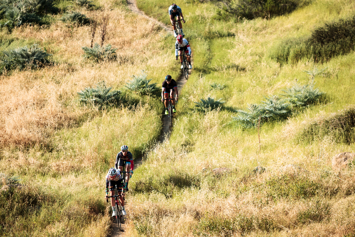 Photo from Cyclocross Magazine - A portion of the 'unpaved' Belgian Waffle Ride. 