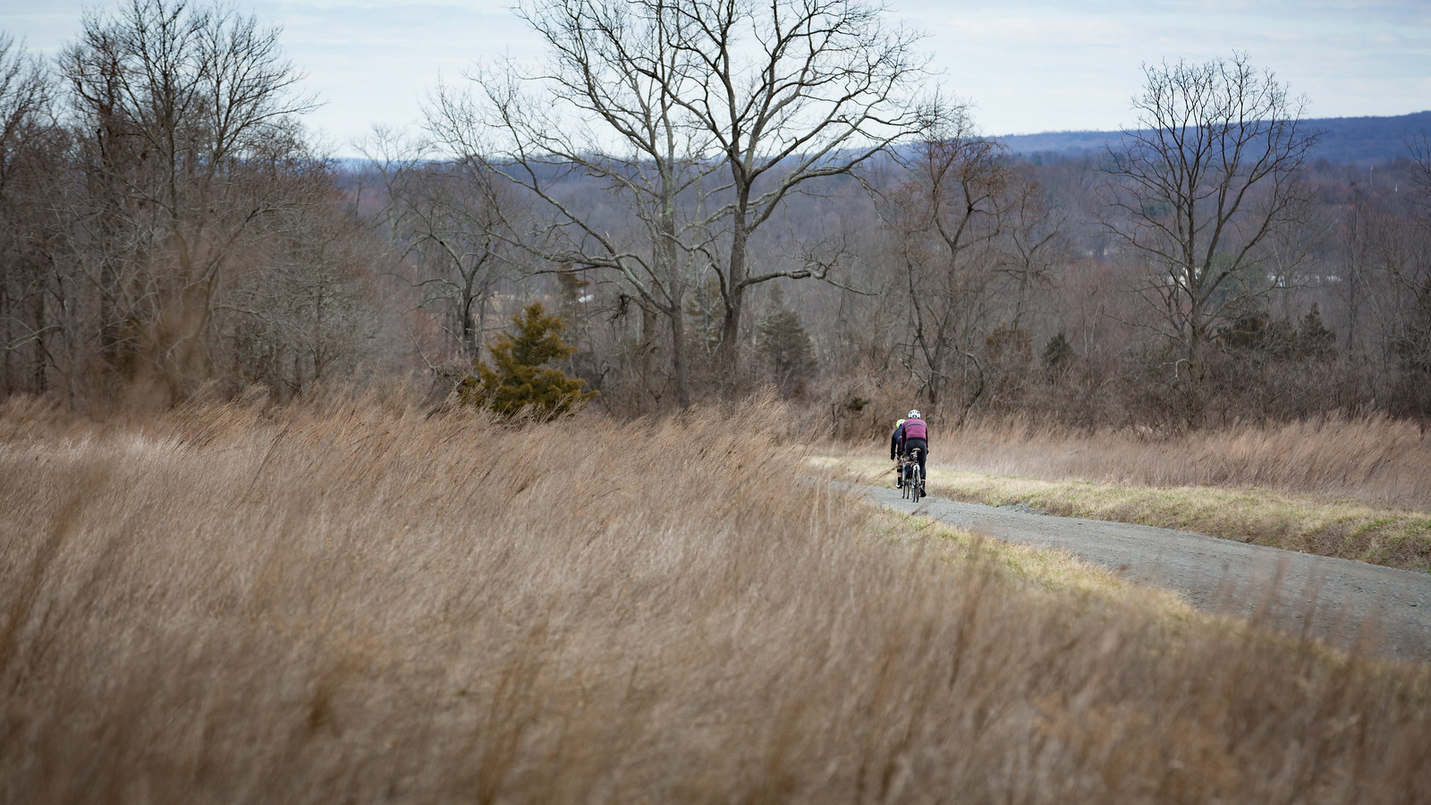 Arguably the most romantic unsealed road in all of Kermesse events, Rocktown Road had beautiful conditions for this year's ride. Photo courtesy Mike Maney.