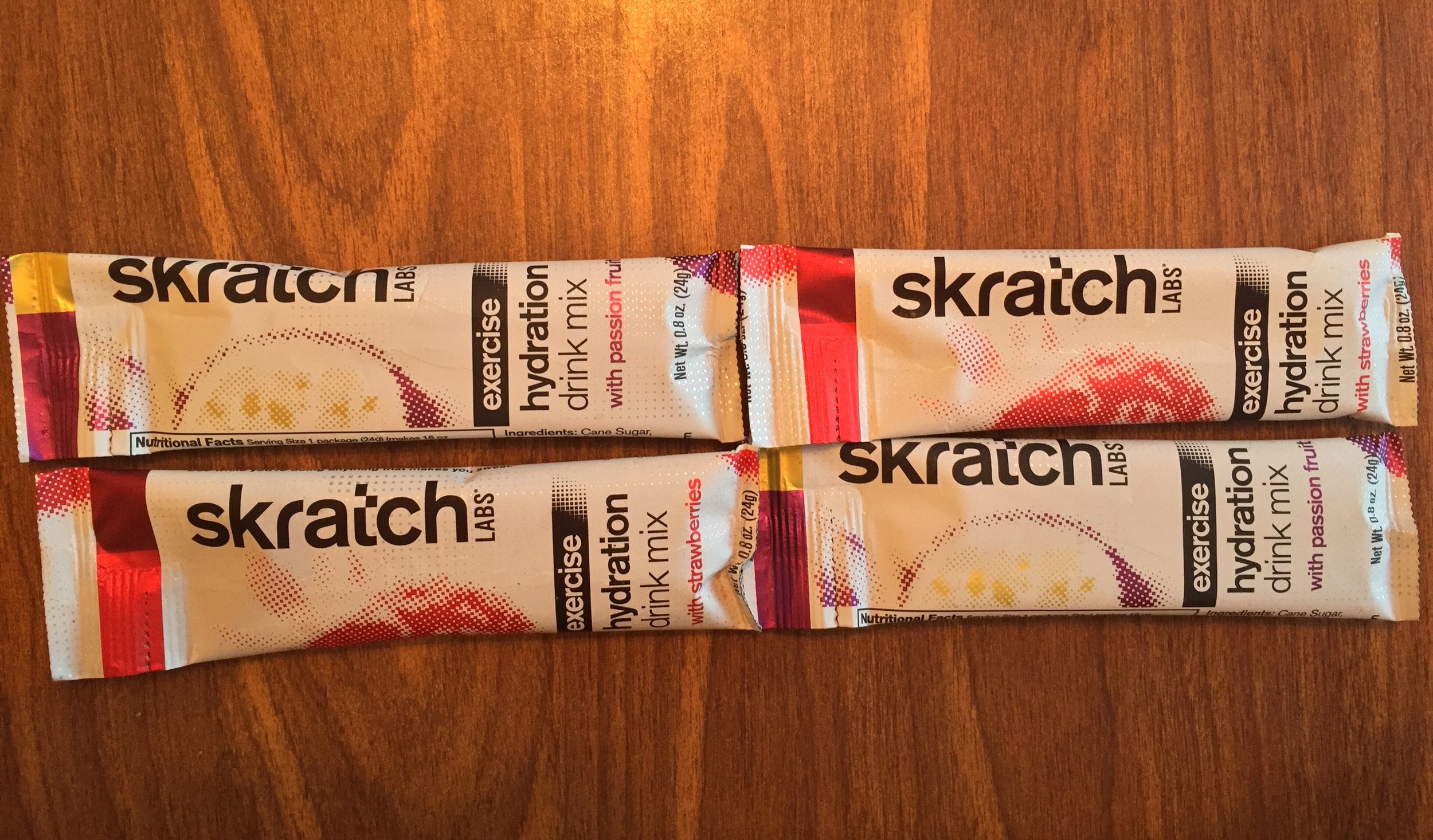 Review: Skratch Labs Exercise Hydration Drink Mix Strawberries & Passion Fruit   