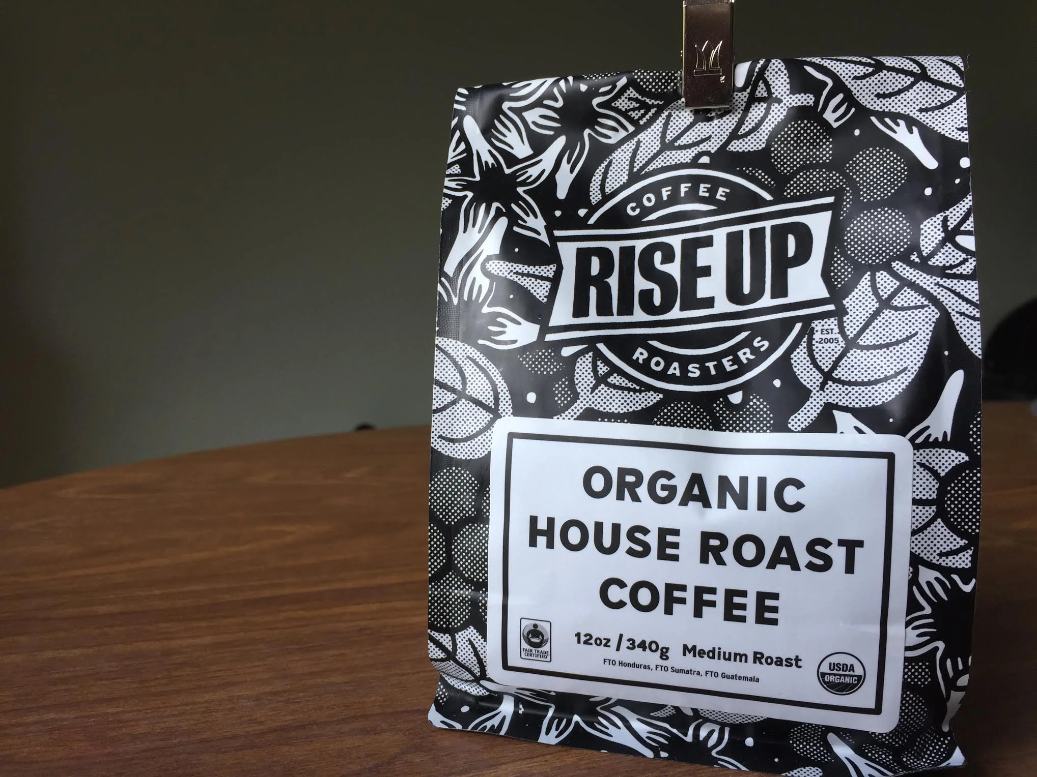 Review: Rise Up Coffee Roasters Organic House Roast