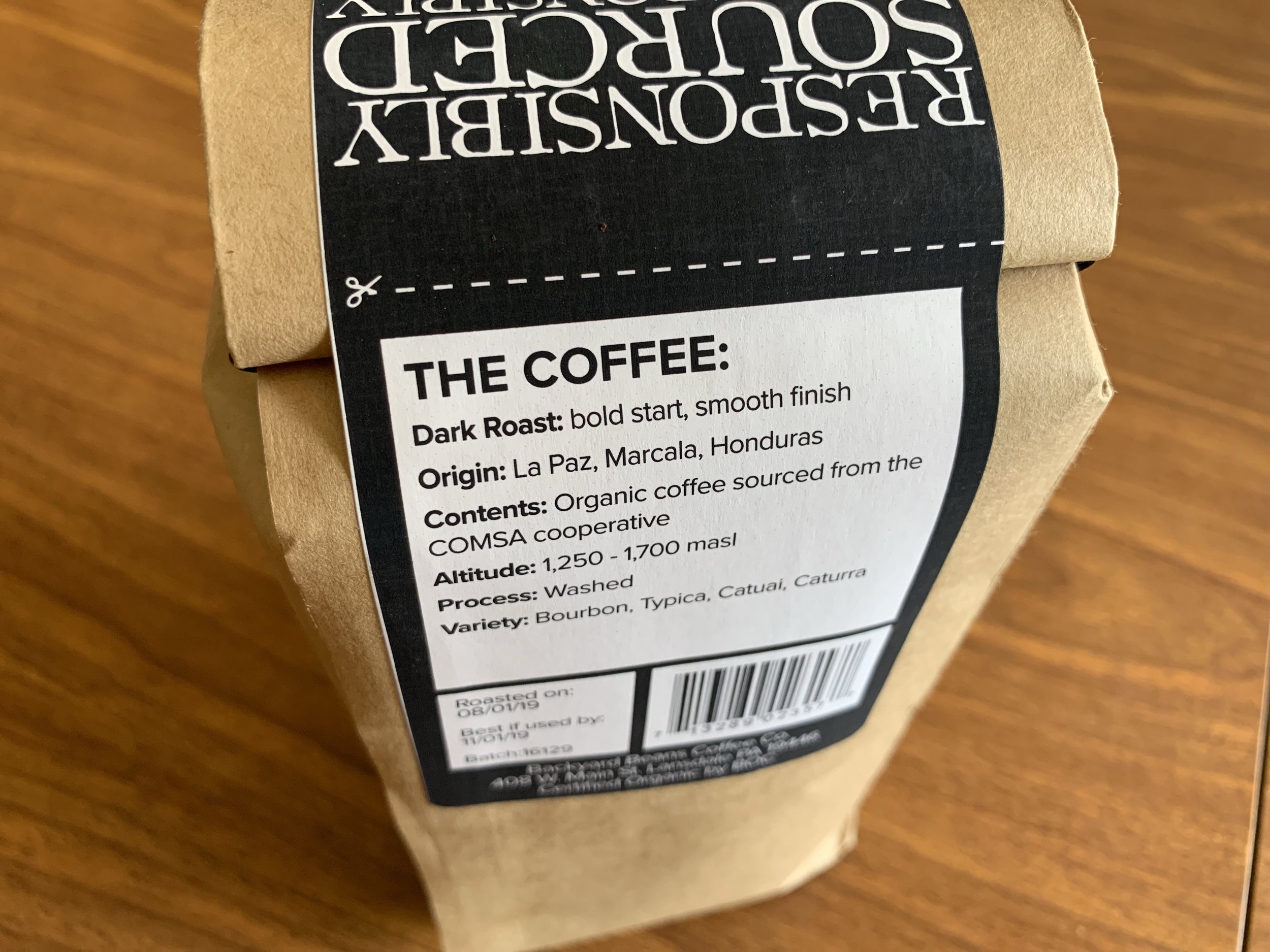 As usual there was an absurd amount of enjoying the freshly roasted bean aroma from the bag. We even got the bag in that sweet spot of the two week window since roasting.