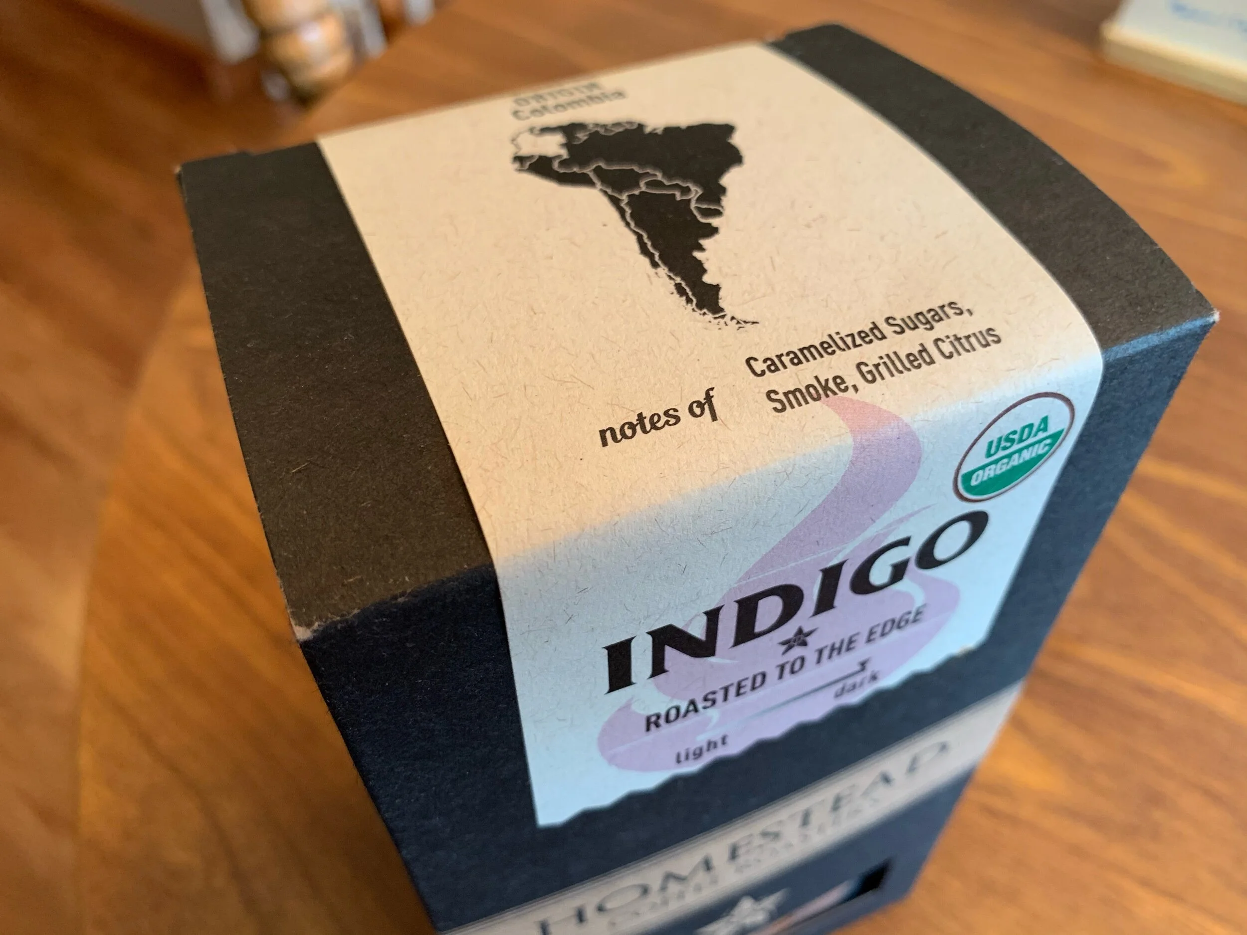 Review: Homestead Coffee Roasters’ Nightshade (FKA Indigo) Organic