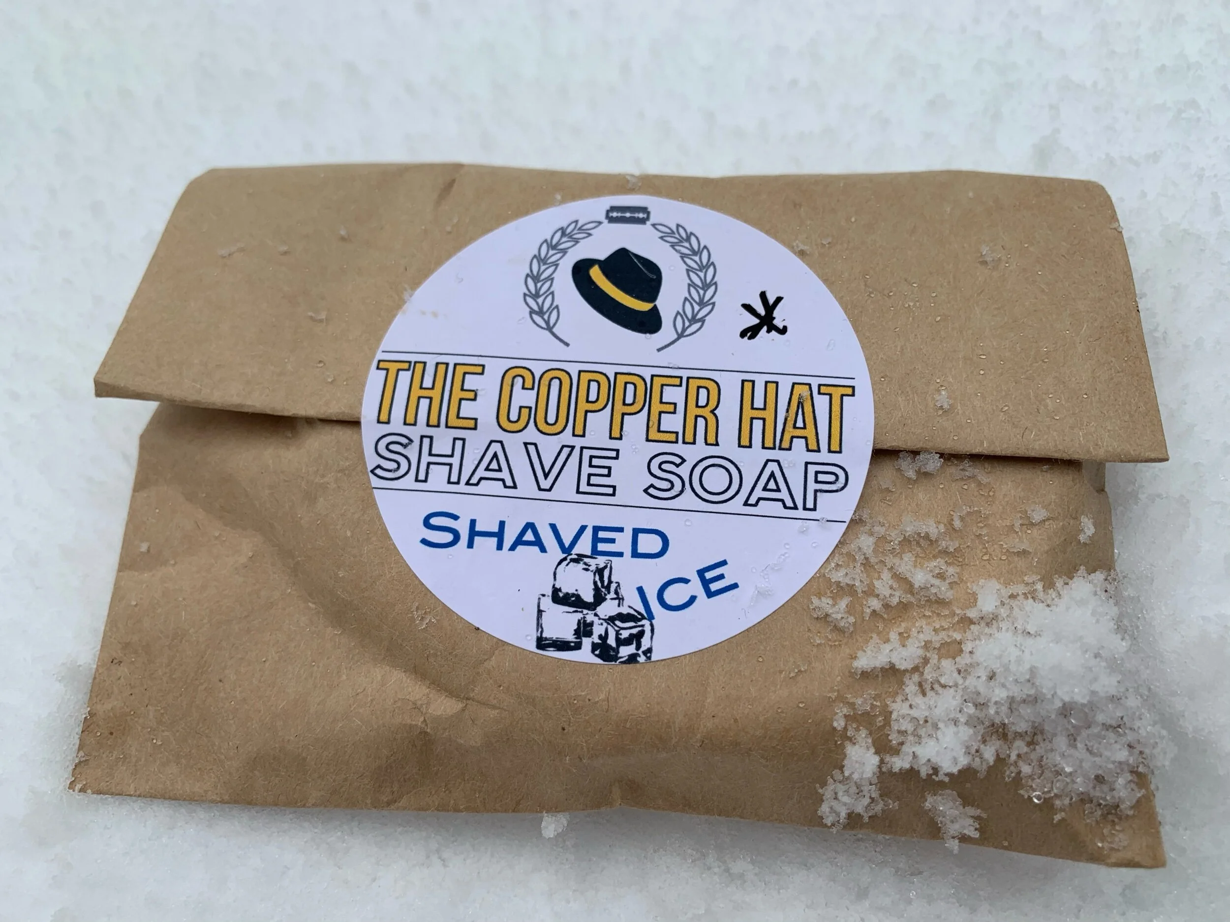 Review: The Copper Hat Shaved Ice Shave Soap Puck