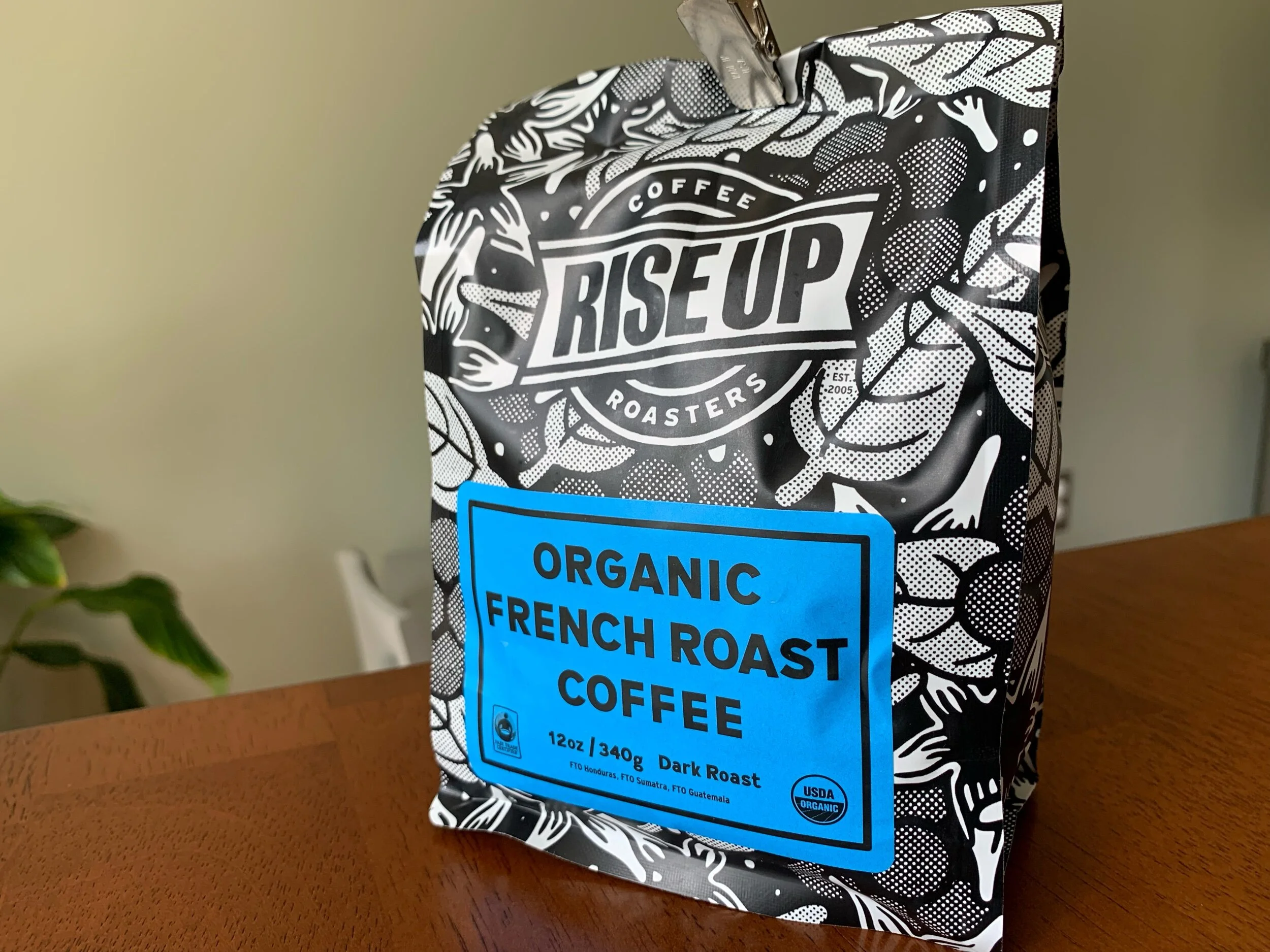 Review: Rise Up Organic French Roast Coffee