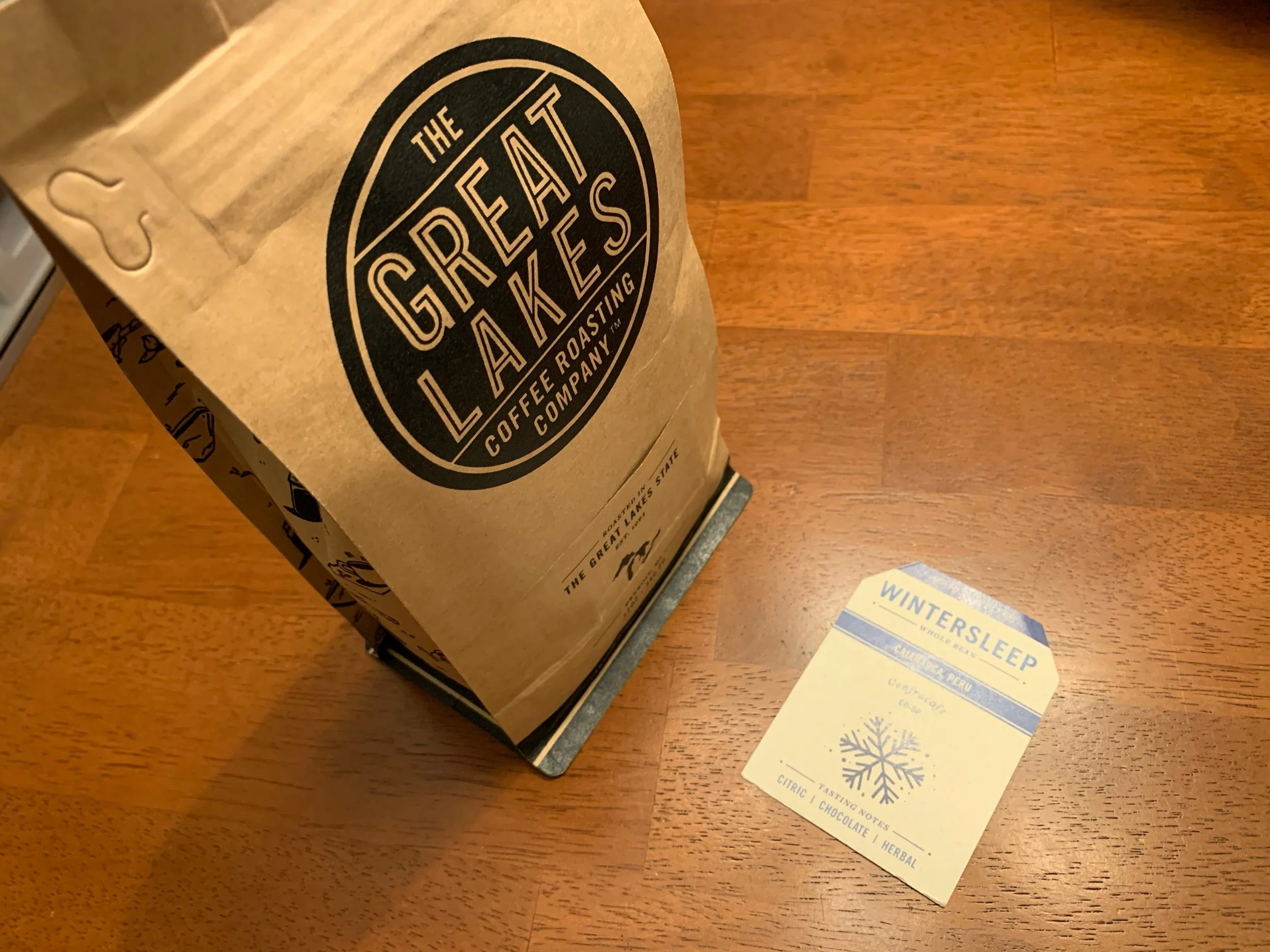 Review The Great Lakes Coffee Roasting Company Wintersleep — Creaky