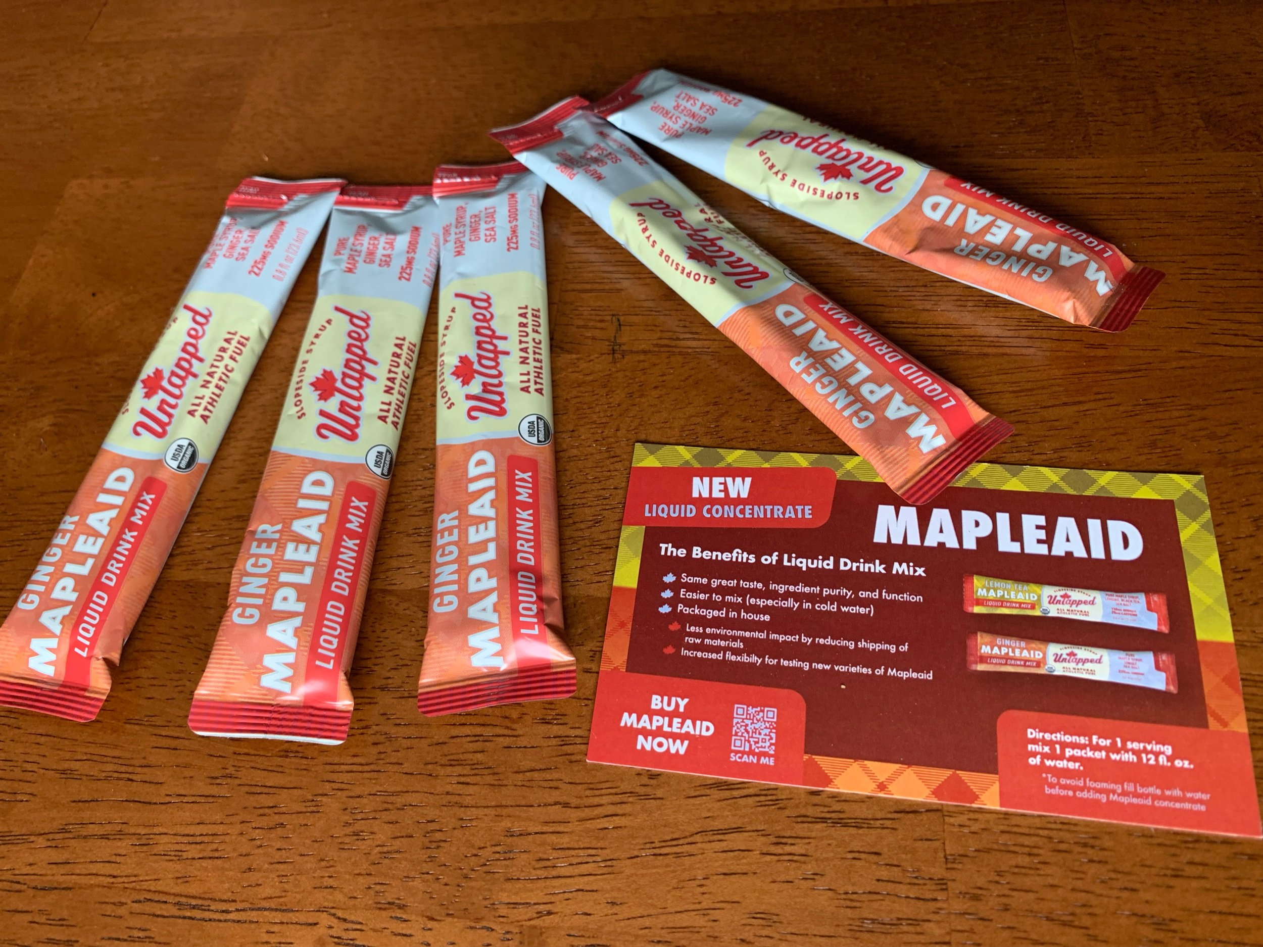 Review: Untapped Ginger Mapleaid Liquid Drink Mix