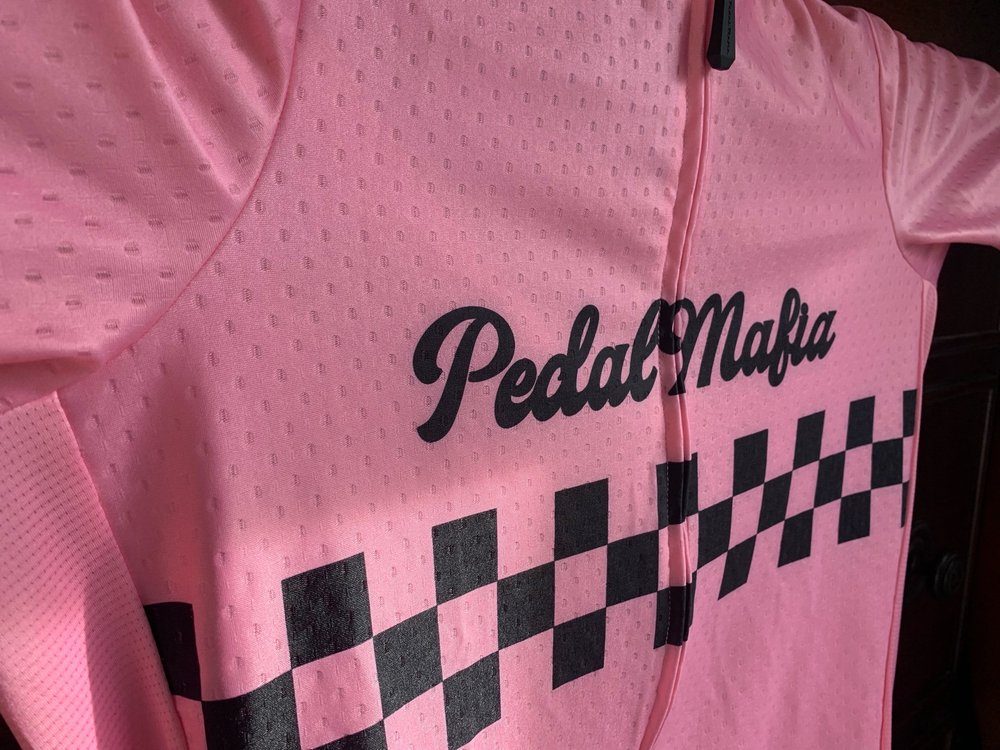 Review: Pedal Mafia Artist Series Jersey - Cyclo Retro Pink
