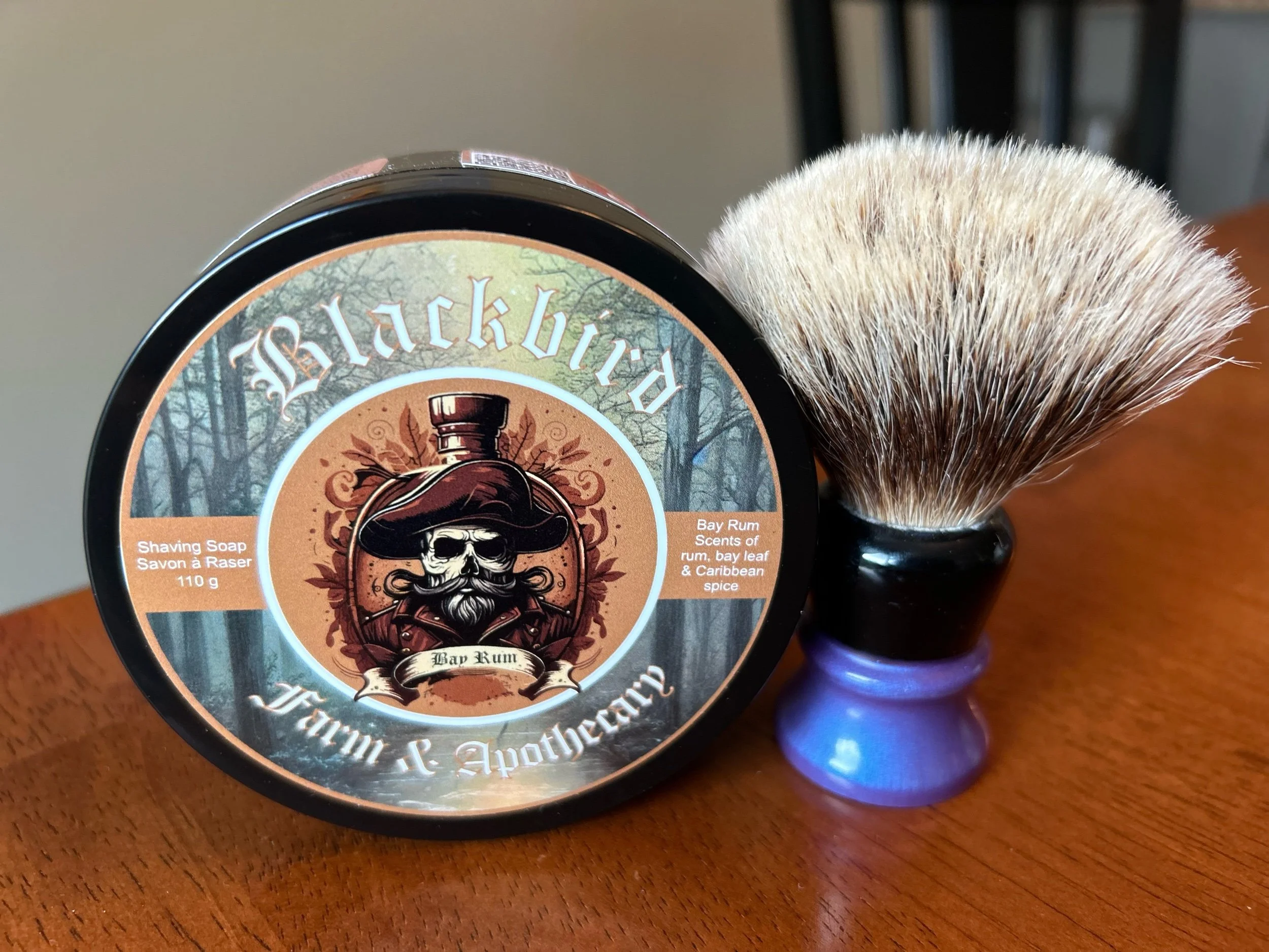 Review: Blackbird Farm &amp; Apothecary Bay Rum Shave Soap