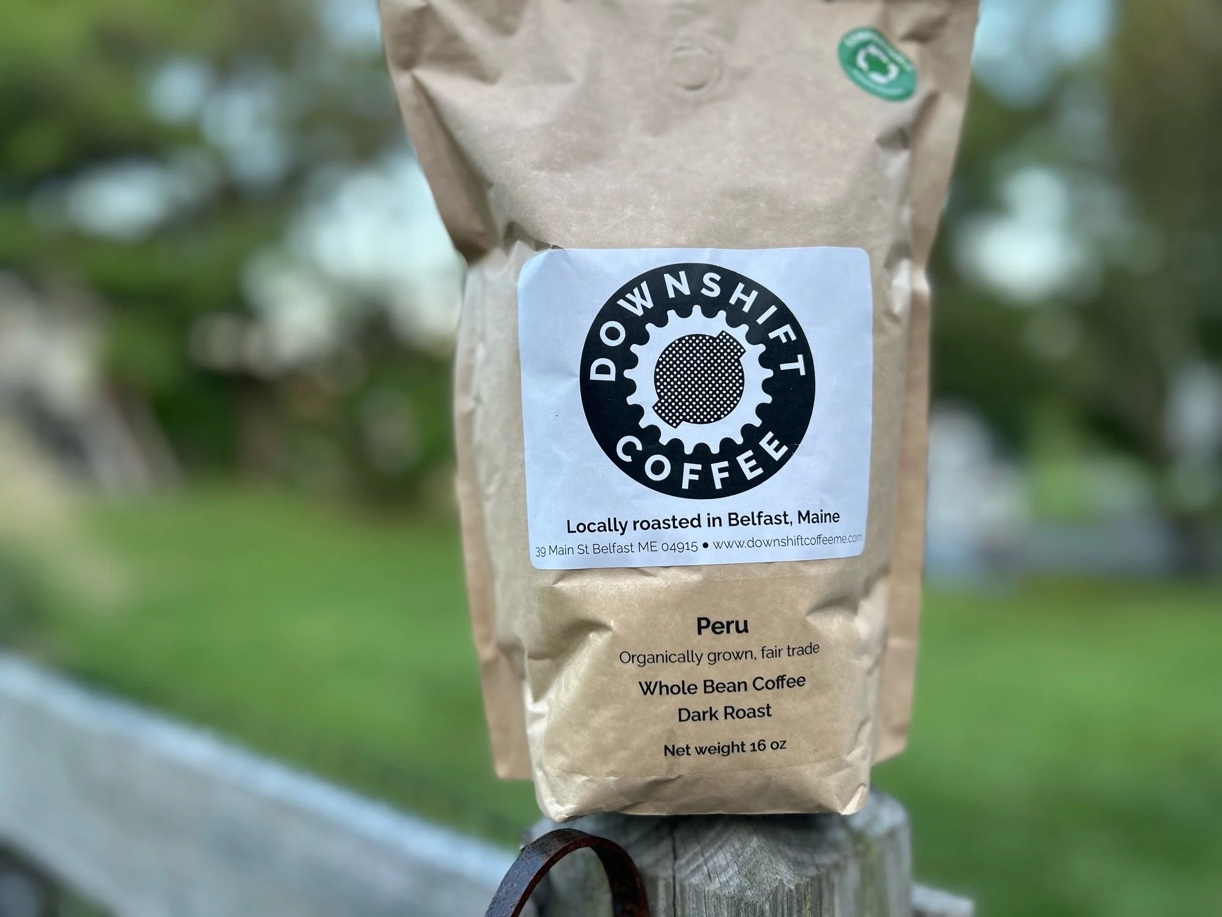 Review: Downshift Coffee Peru Dark Roast
