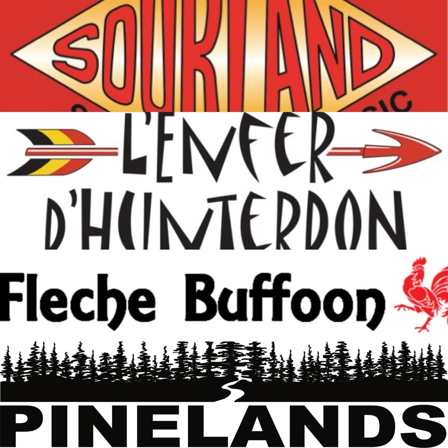 We posted the four @kermessesport sprint events that rolled onto the calendar. Coming up quickly is Sourland Semi-Classic, a great way to gauge some of those first outdoor miles. Then the Hell of Hunterdon, Fl&egrave;che Buffoon, and Pinelands Gravel