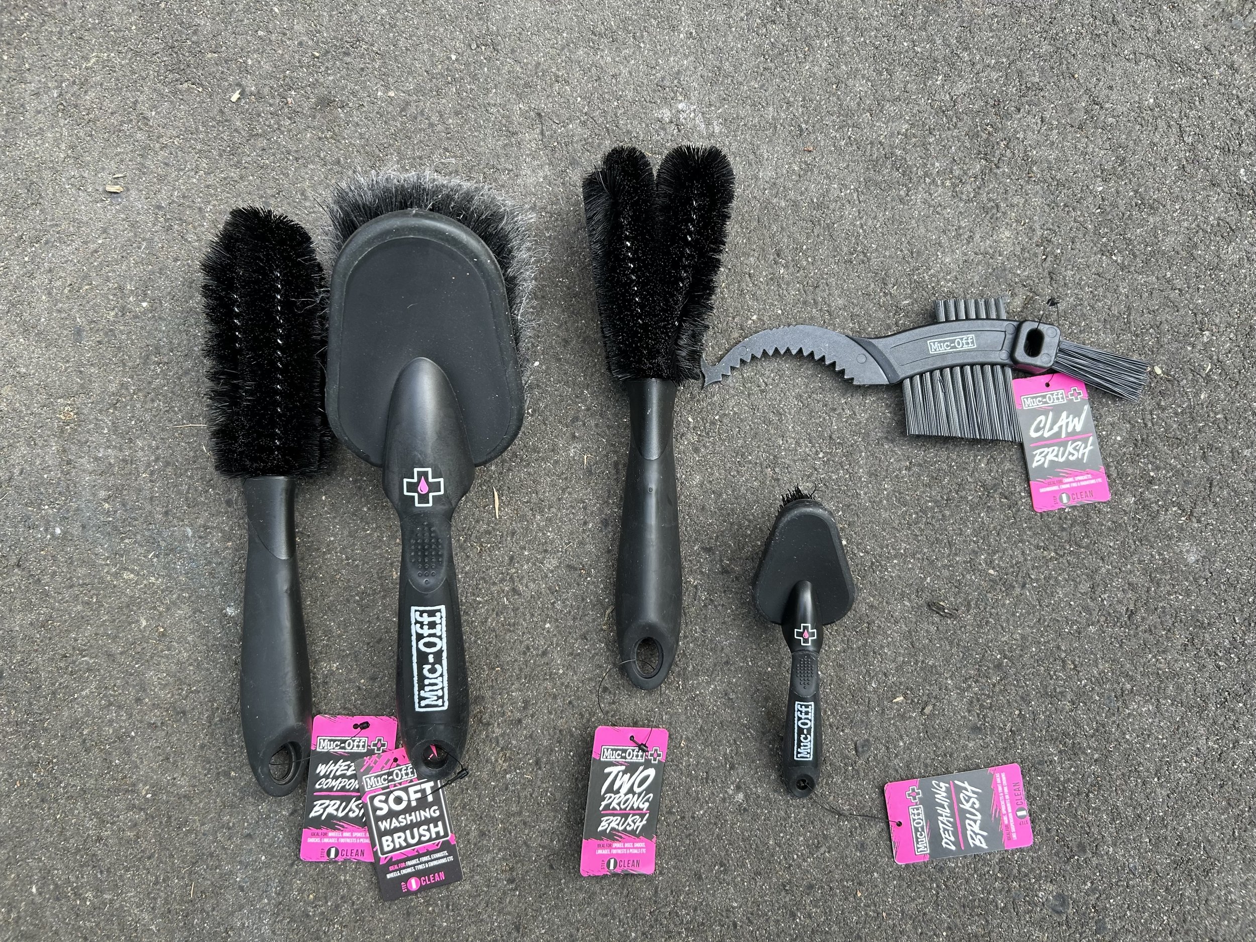 Review: Muc-Off 5X Premium Brush Kit — Creaky Bottom Bracket