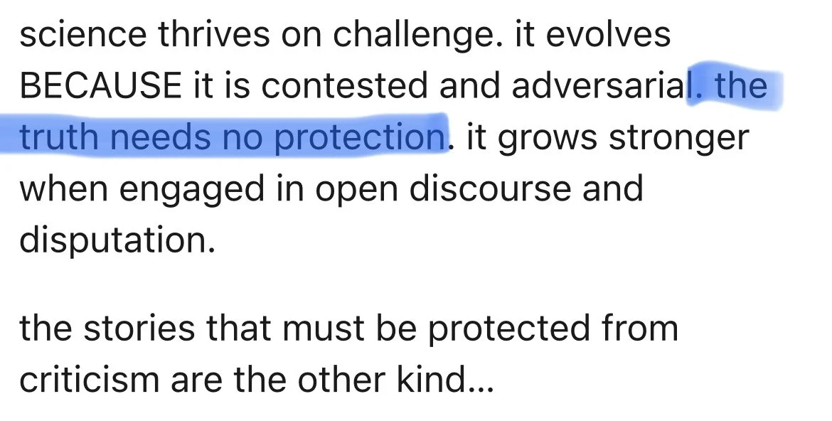 "He who dares not offend cannot be honest"