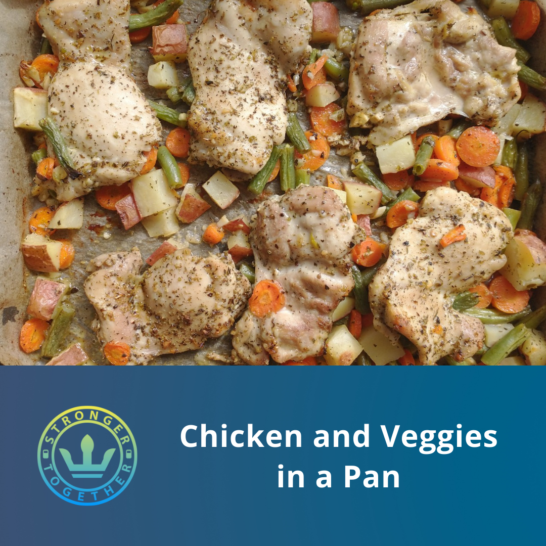 Chicken and Veggies in a Pan