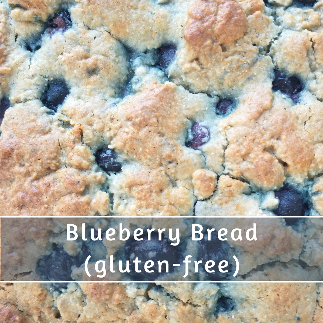 Blueberry Bread (gluten-free)