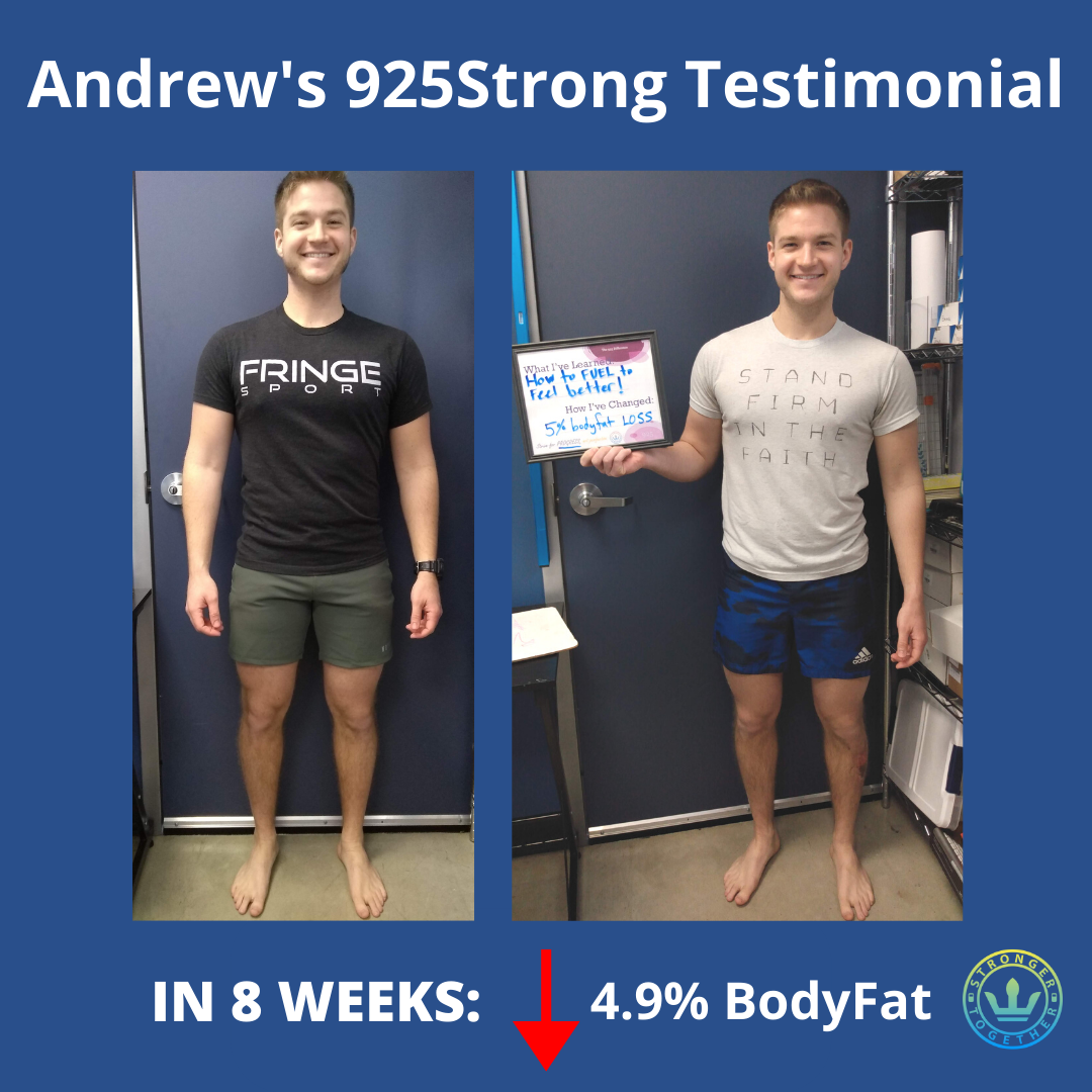 Andrew's 925Strong Testimonial