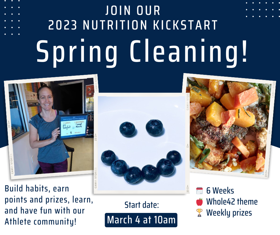 2023 Spring Cleaning Nutrition Kickstart
