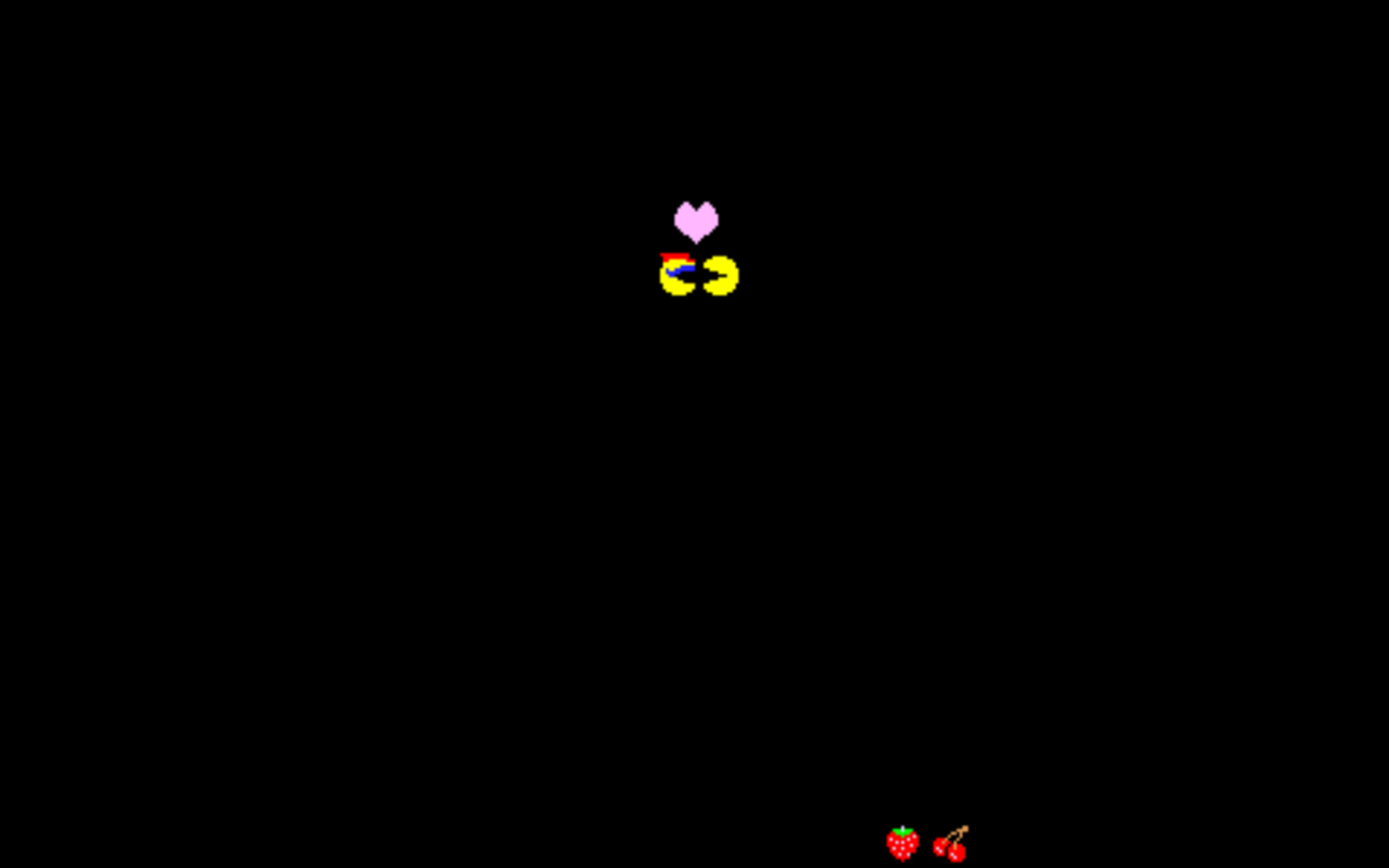 Mr Pacman (Video Game Screen Shot)