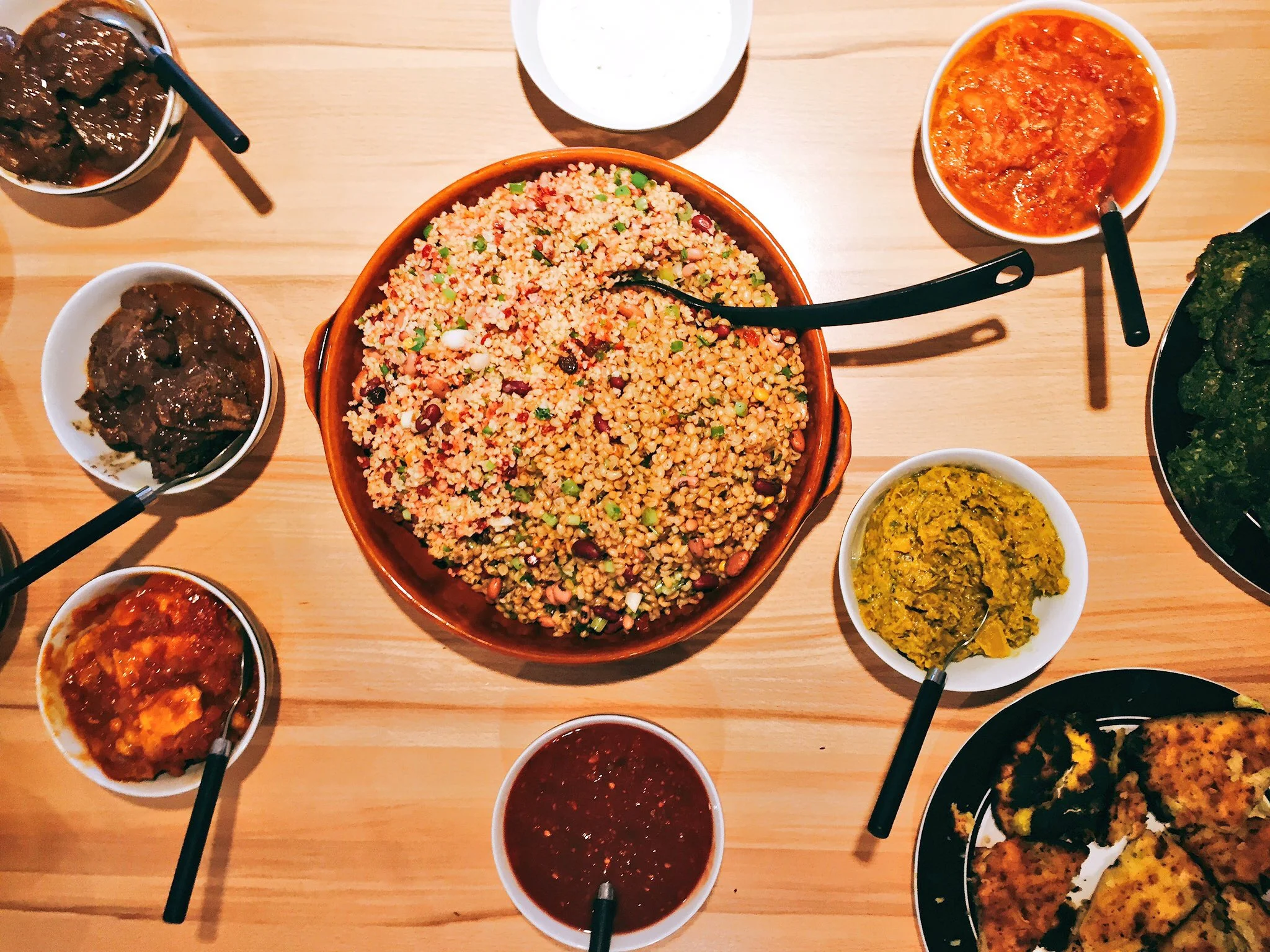 Persian Feast at a supperclub with Anzali and Tabl