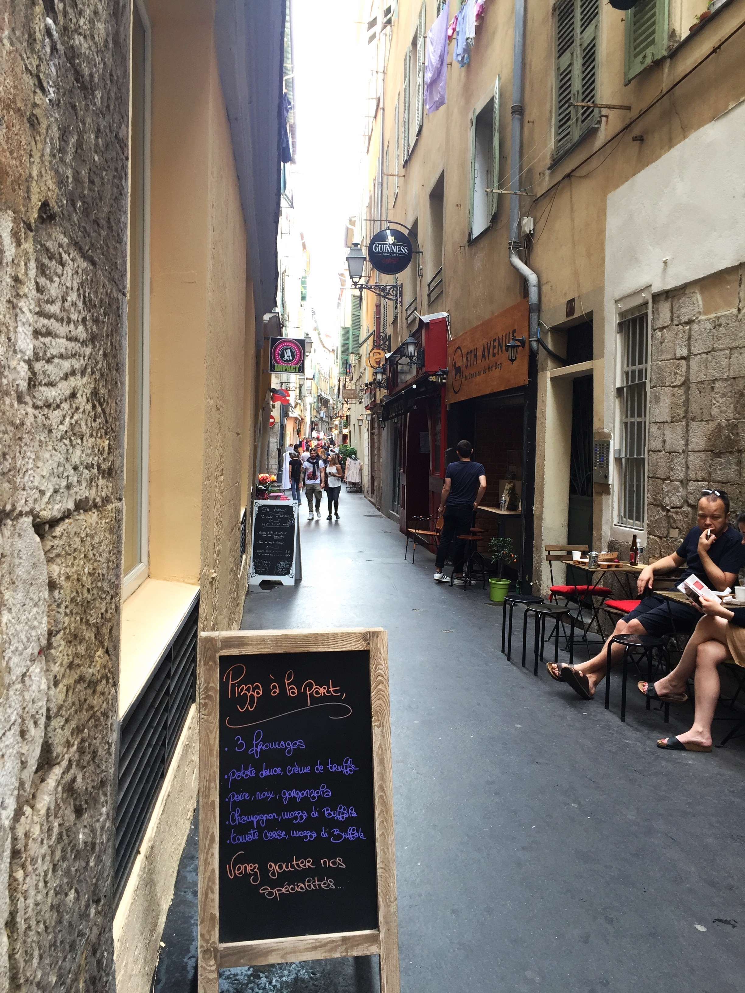 Streets of Nice Old Town - Nice Travel Blog