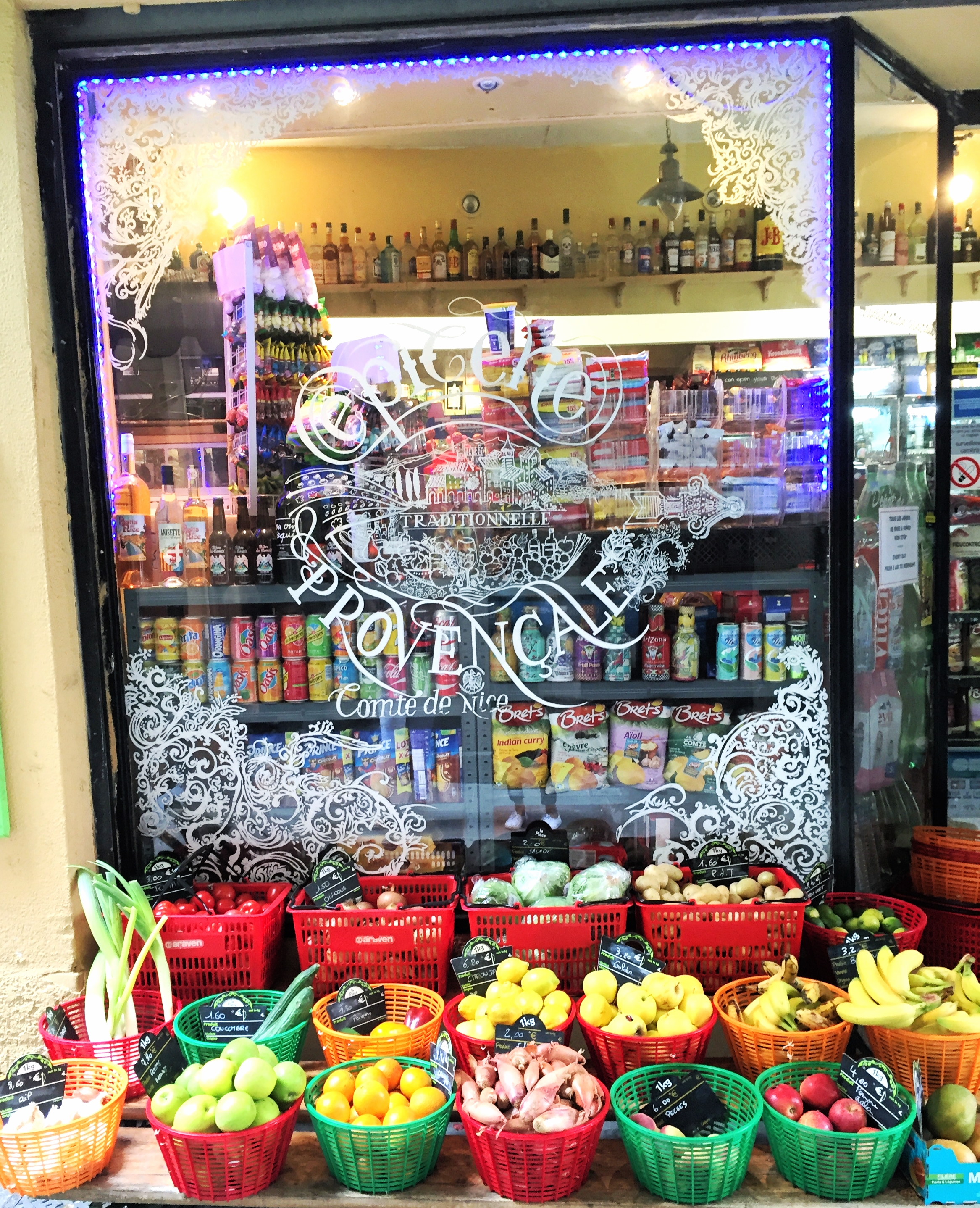 Food shops in Nice - Nice travel blog