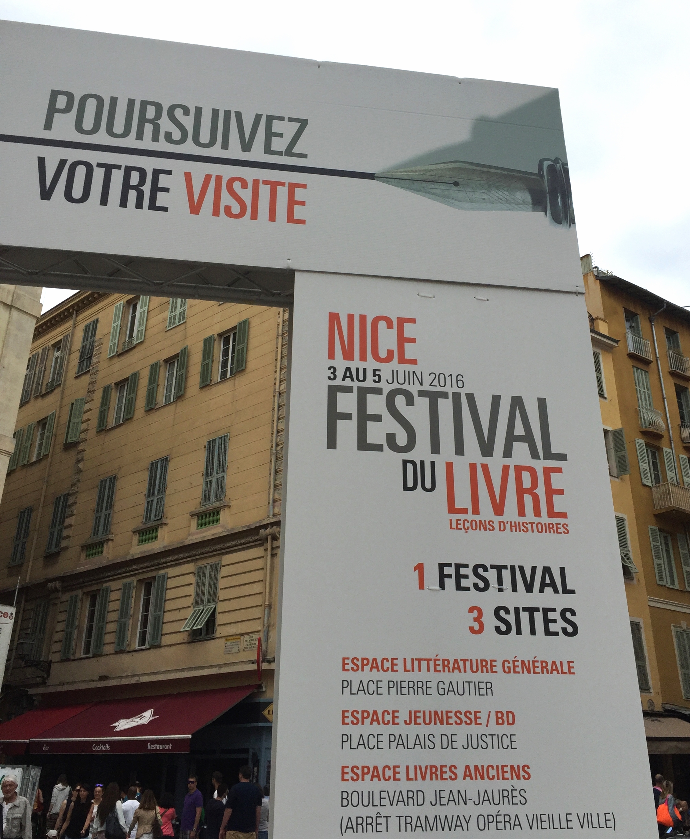 Nice Literature Festival - Nice travel blog