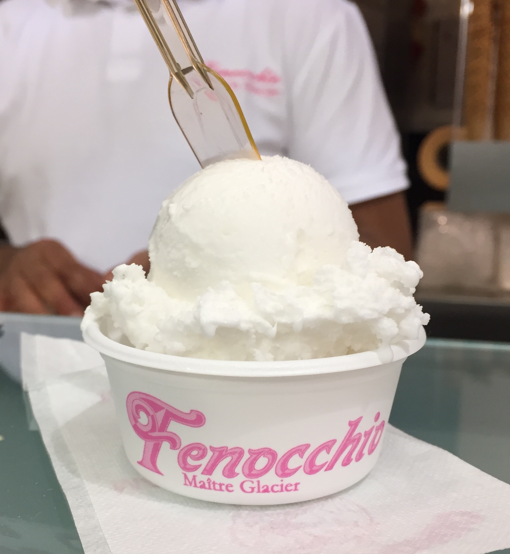 Coconut ice cream - Nice travel blog