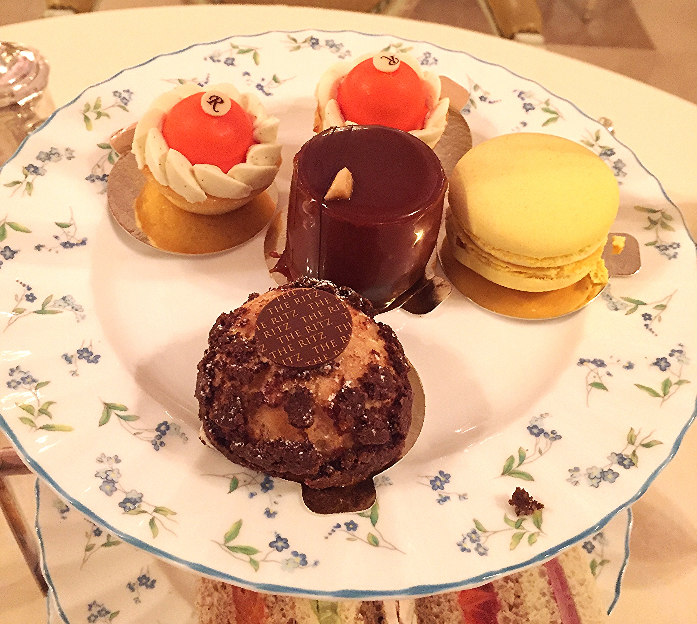 Cakes - Review The Ritz Afternoon Tea Menu 