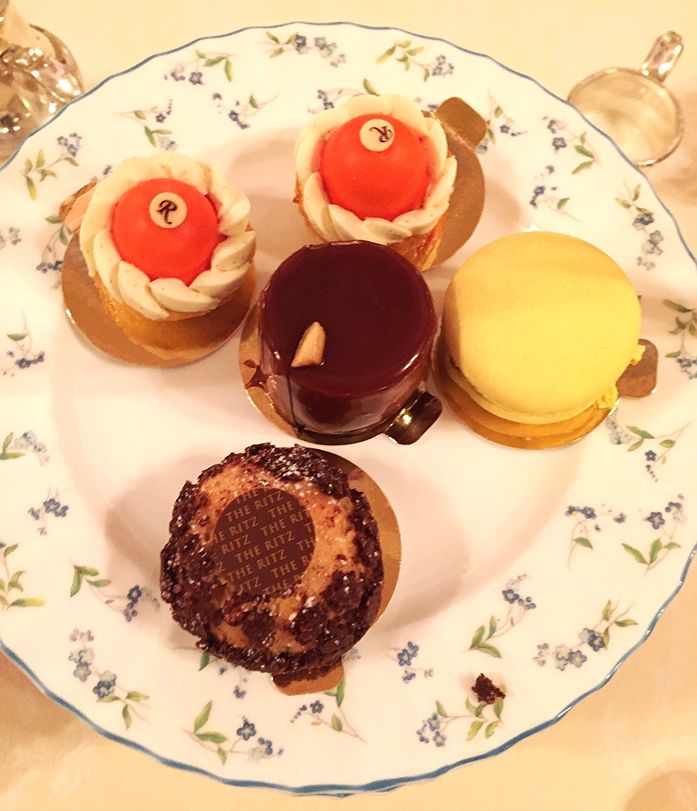 Cakes - Review The Ritz Afternoon Tea Menu