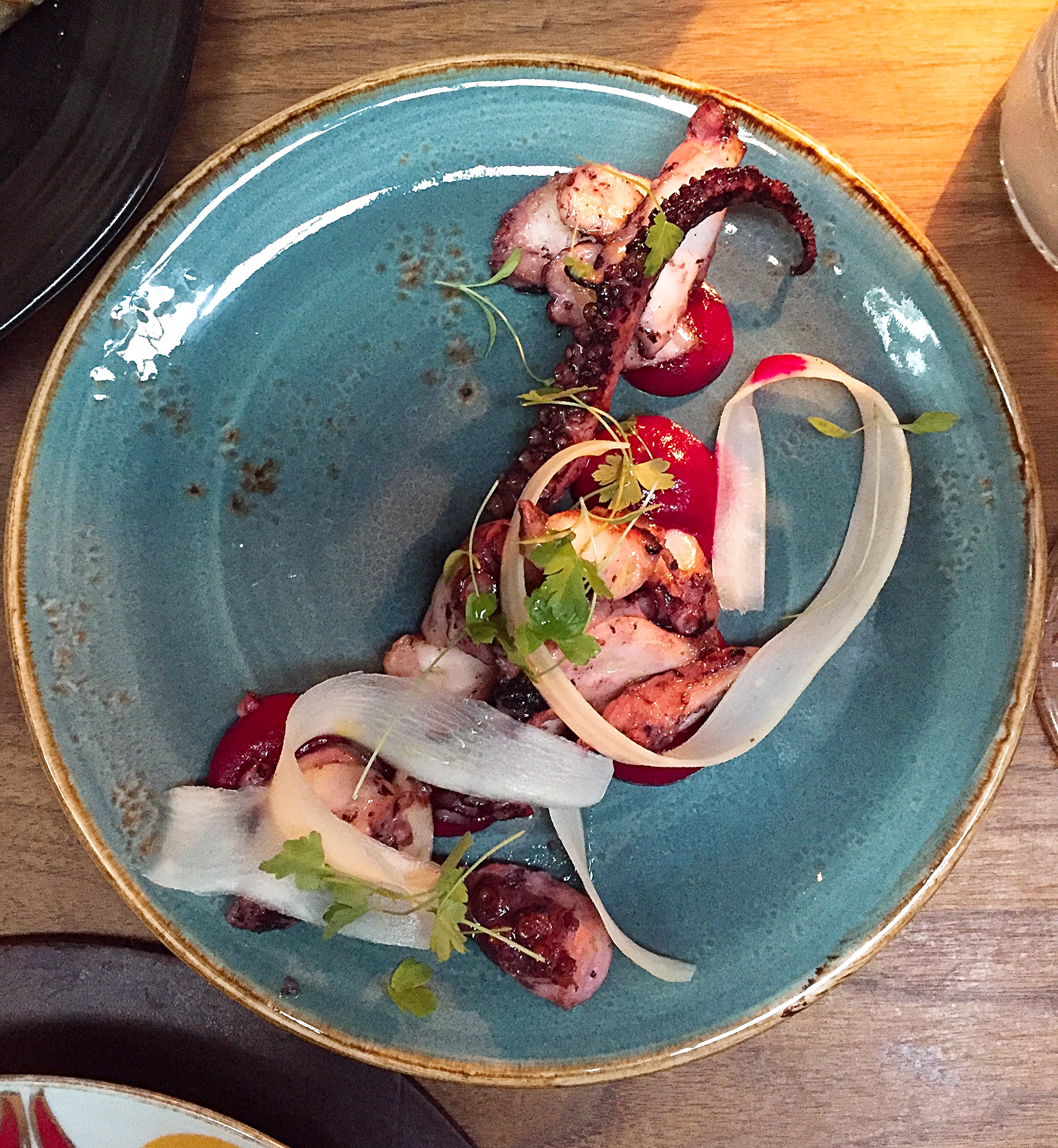 Octopus - Momo restaurant review, Mayfair London
