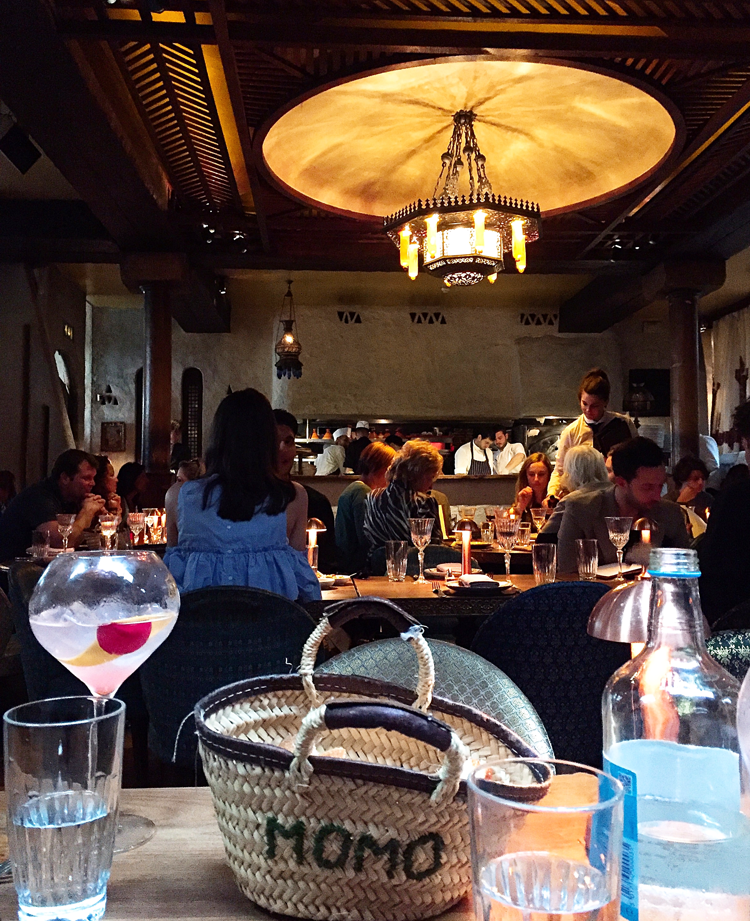 Moroccan decor - Momo restaurant review, Mayfair London