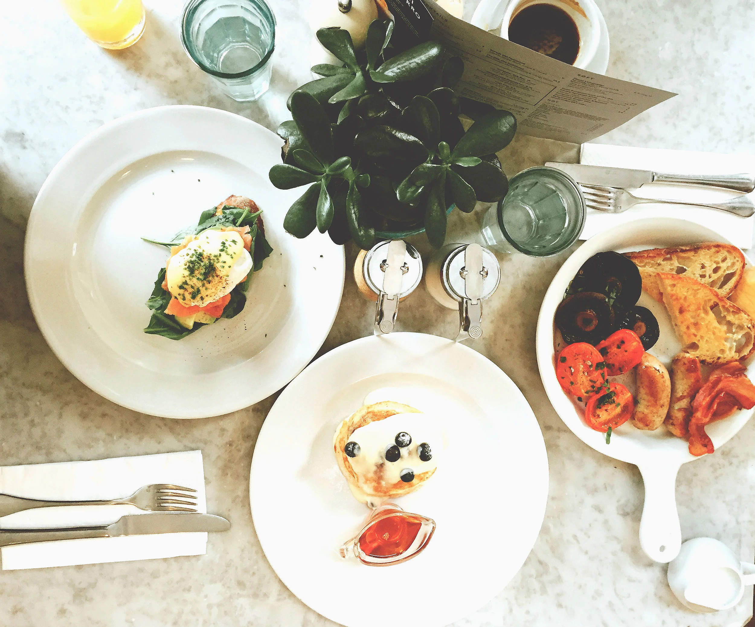 Breakfast at No.11 Pimlico Road