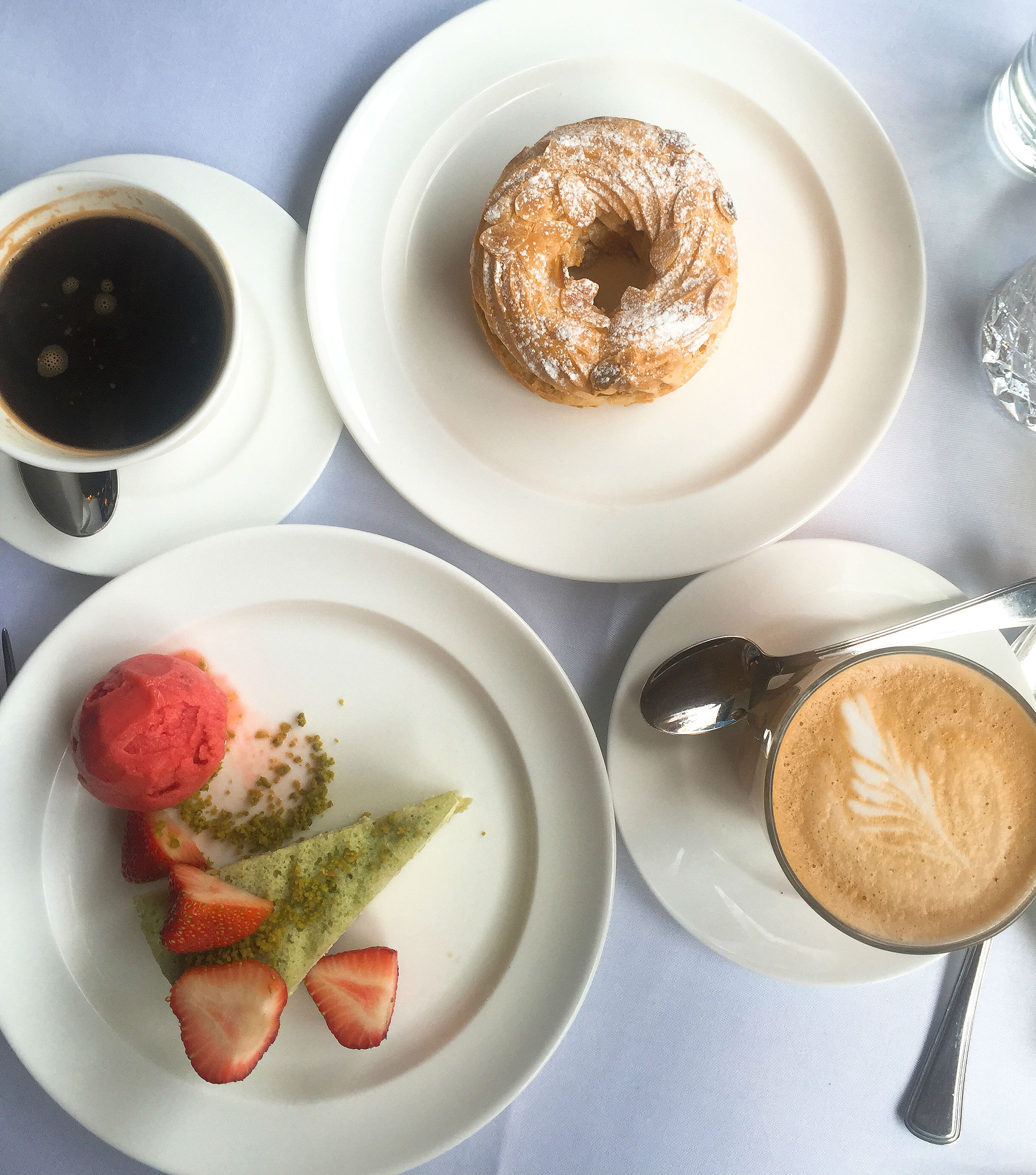 Dessert and coffee - Cafe Monico review