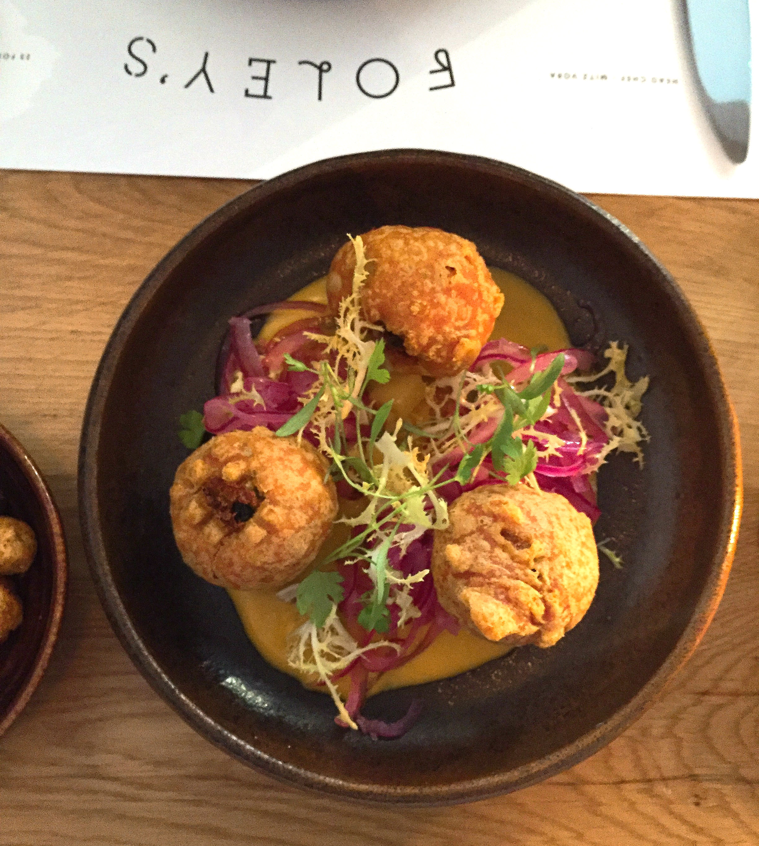 Foley's restaurant review - octopus