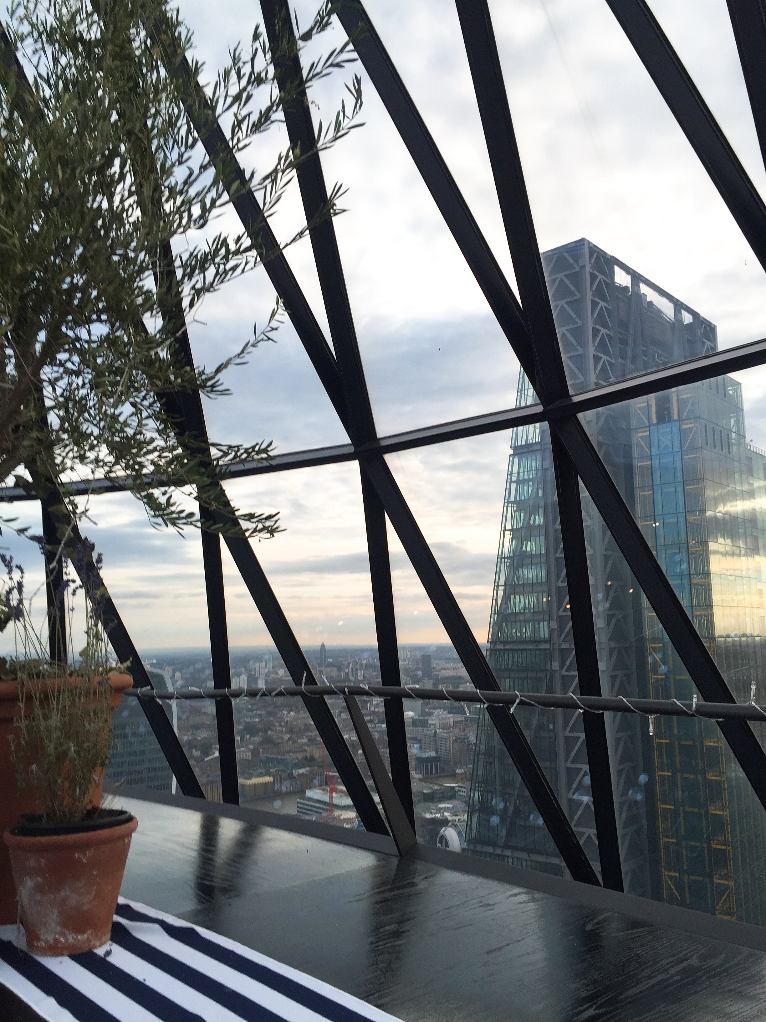 Summer Sky Riviera, Searcys at The Gherkin