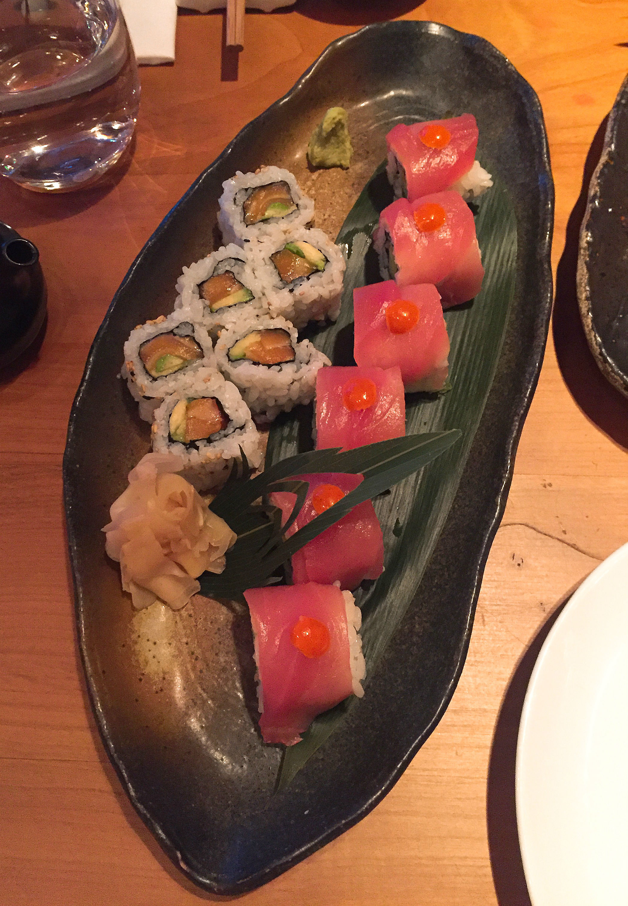 Dstrkt London sushi platter