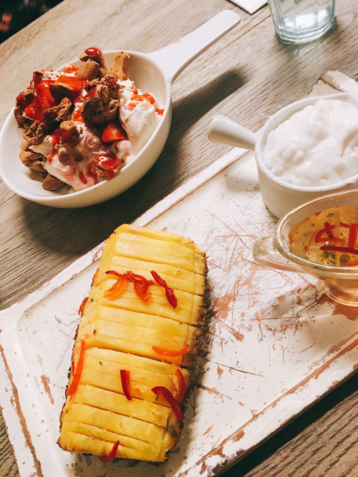 Dessert at No197 Chiswick Fire Station review