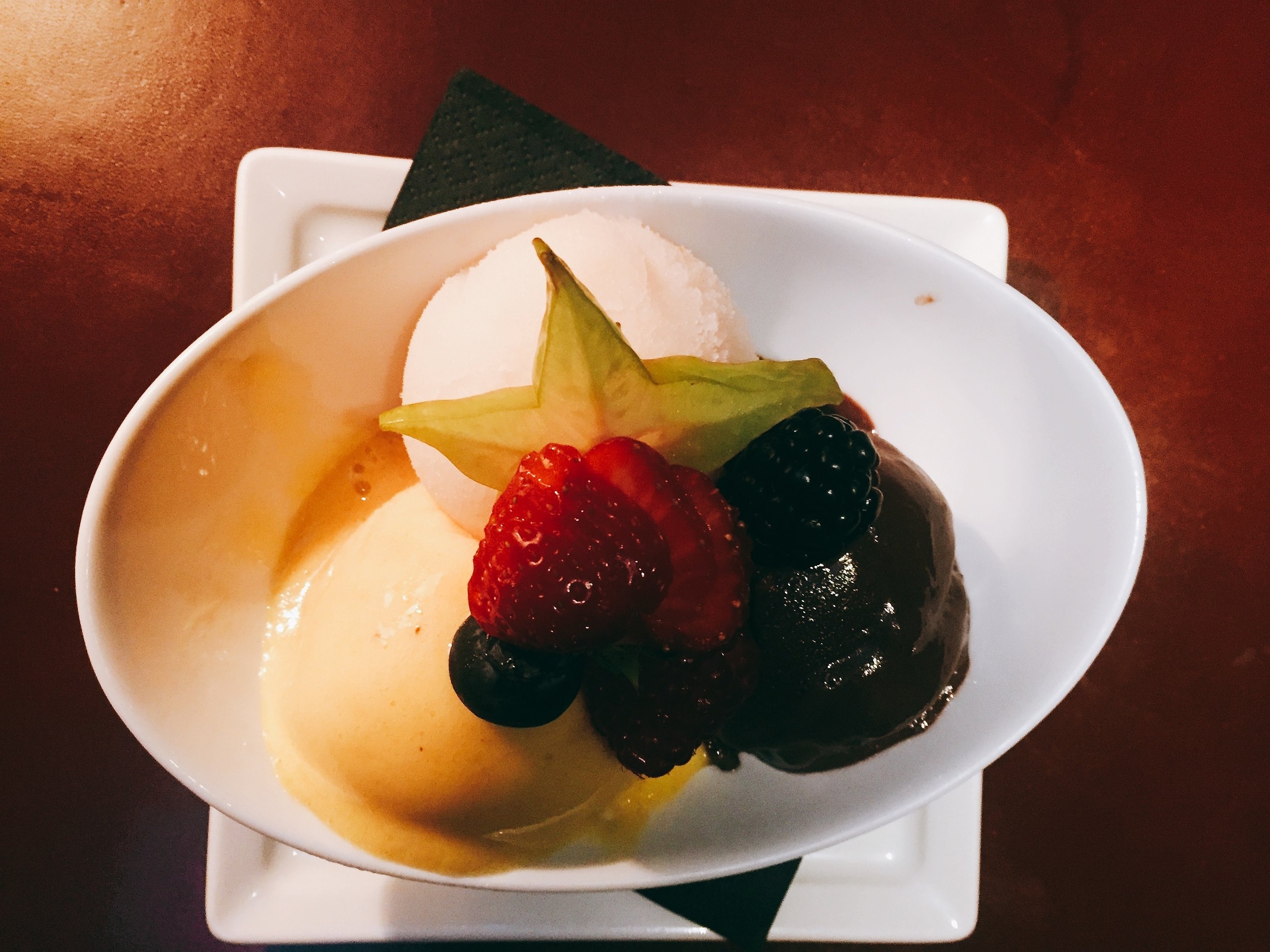 Ice Cream at Crazy Bear Fitzrovia