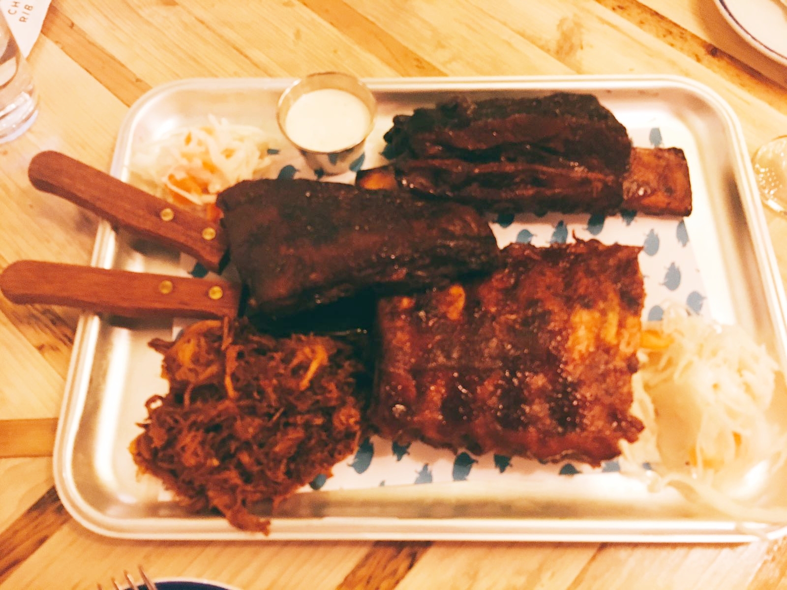 Meat board - Review Chicago Rib Shack 