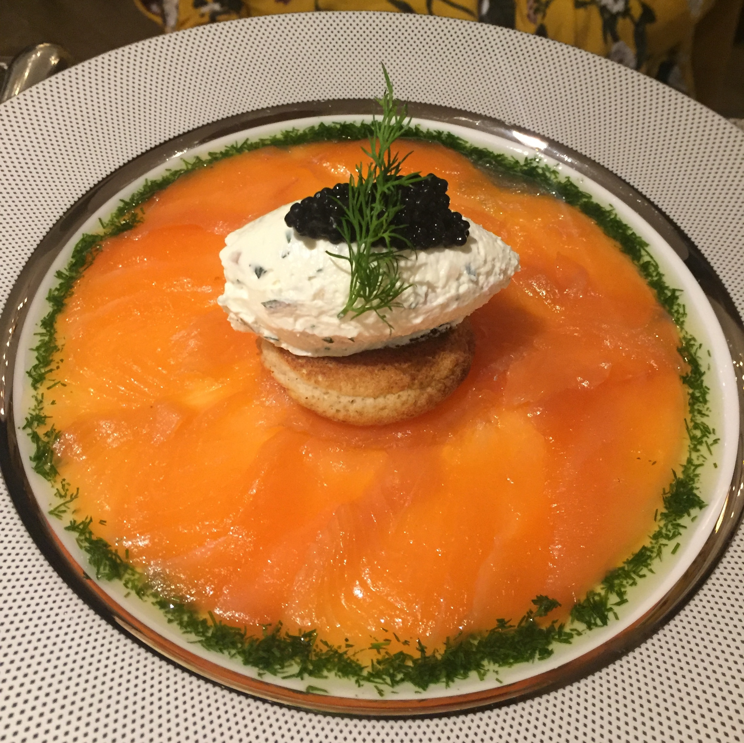 Salmon at Galvin at The Athenaeum - Review